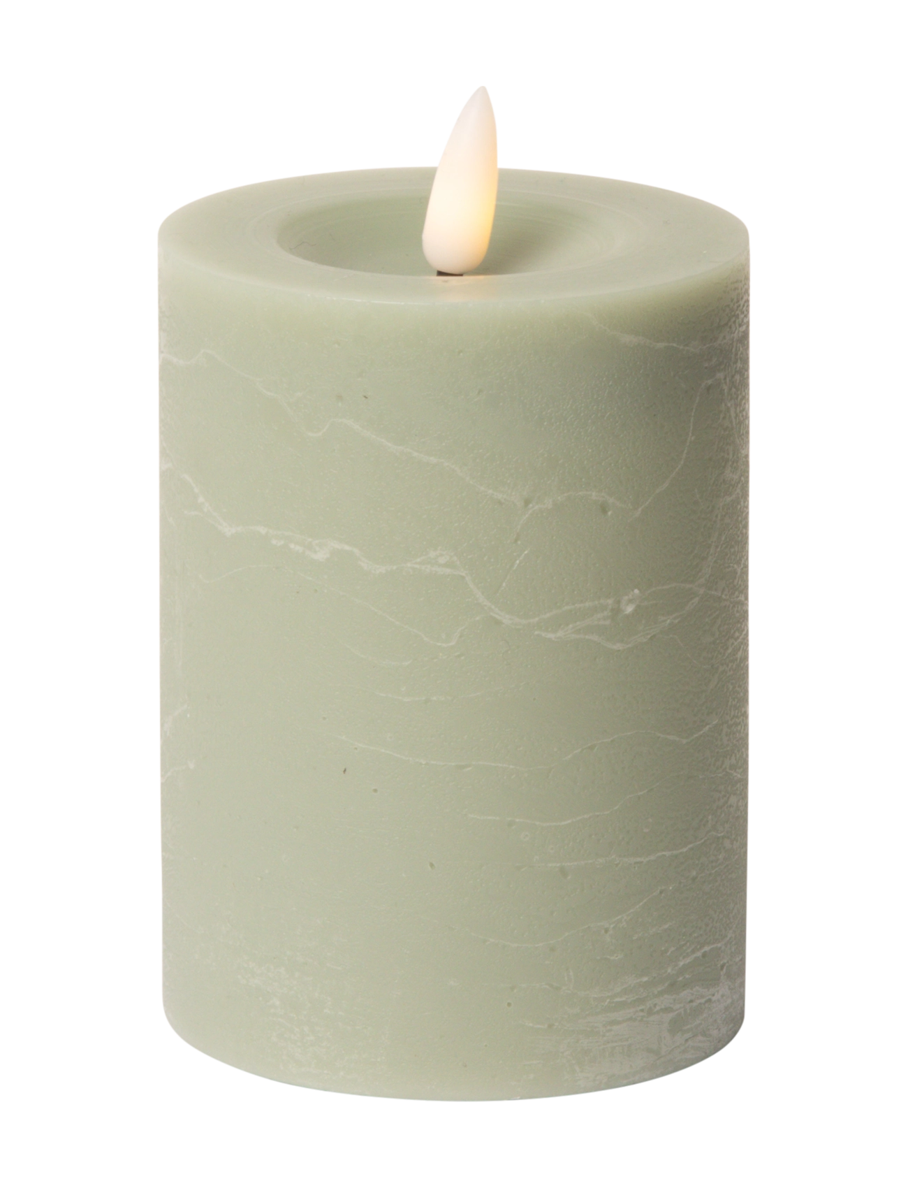 C'est Bon - Rustic finish LED pillar candle - madalaimad hinnad - verte - 1