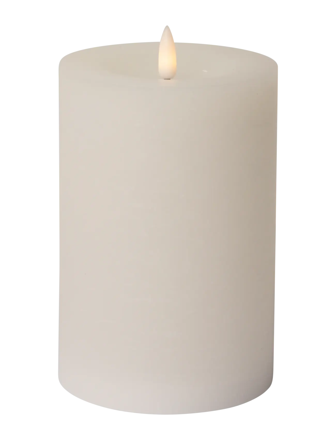 C'est Bon - Rustic finish LED pillar candle - madalaimad hinnad - white - 1