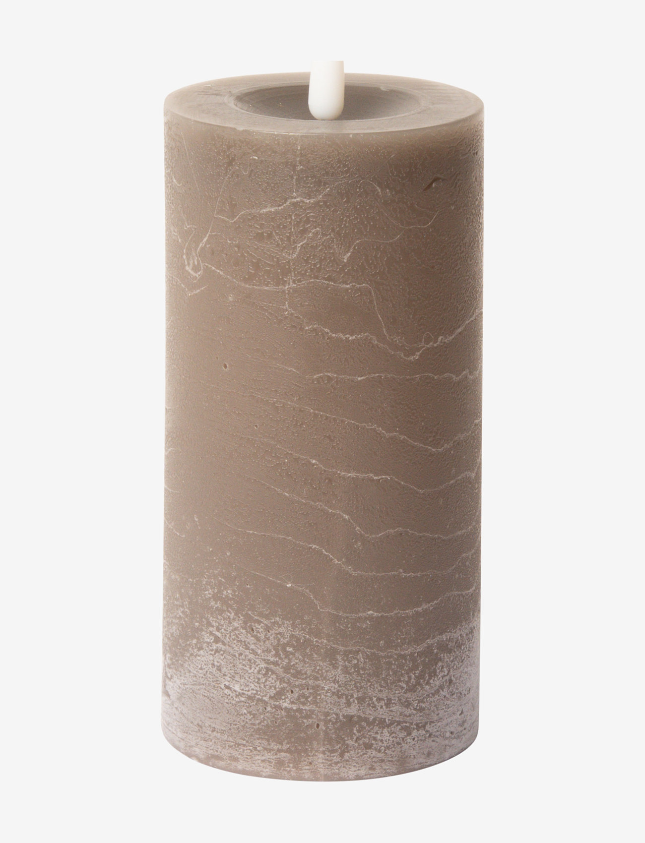 C'est Bon - Rustic finish LED pillar candle - madalaimad hinnad - latte - 0