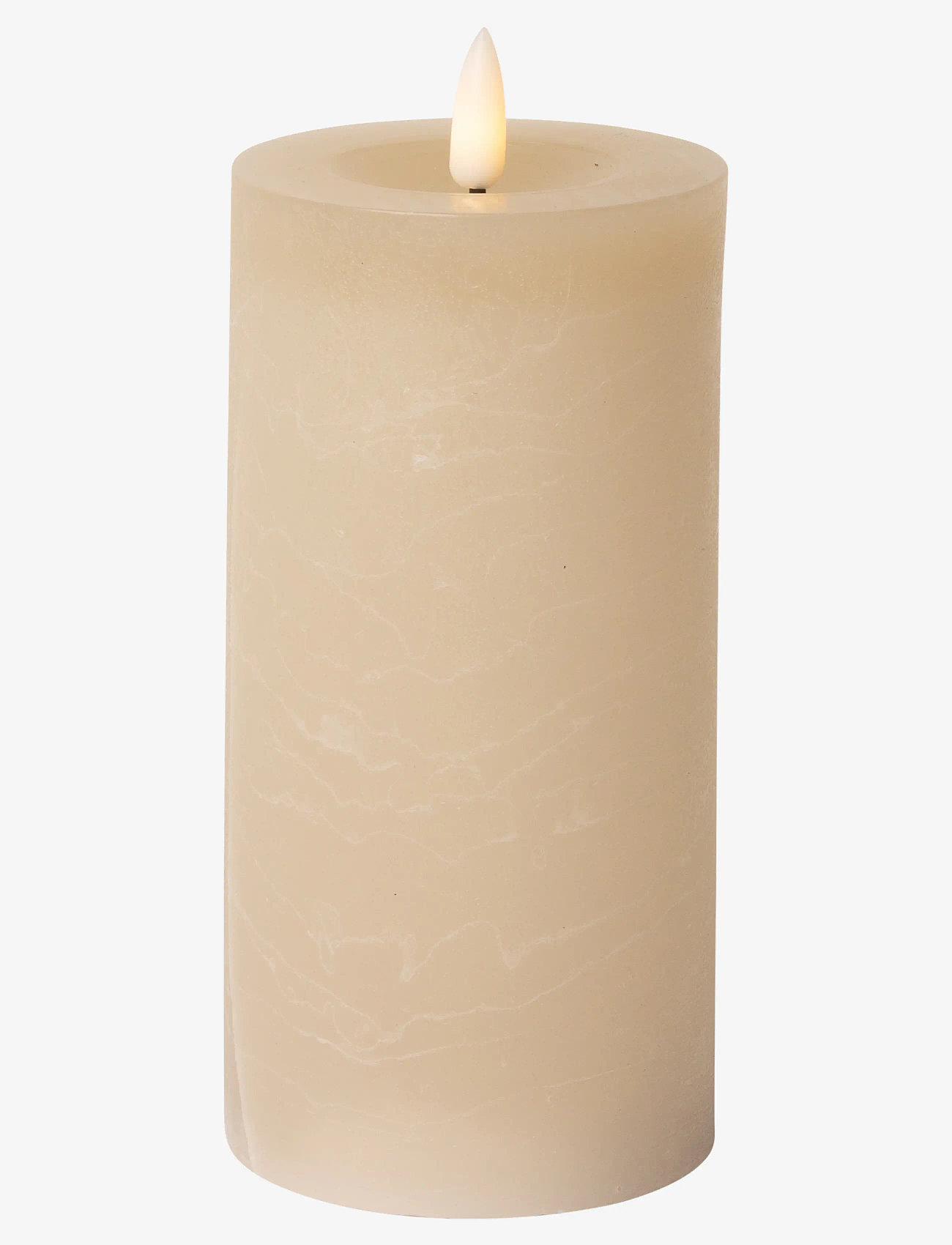 C'est Bon - Rustic finish LED pillar candle - nach preis einkaufen - sand - 1