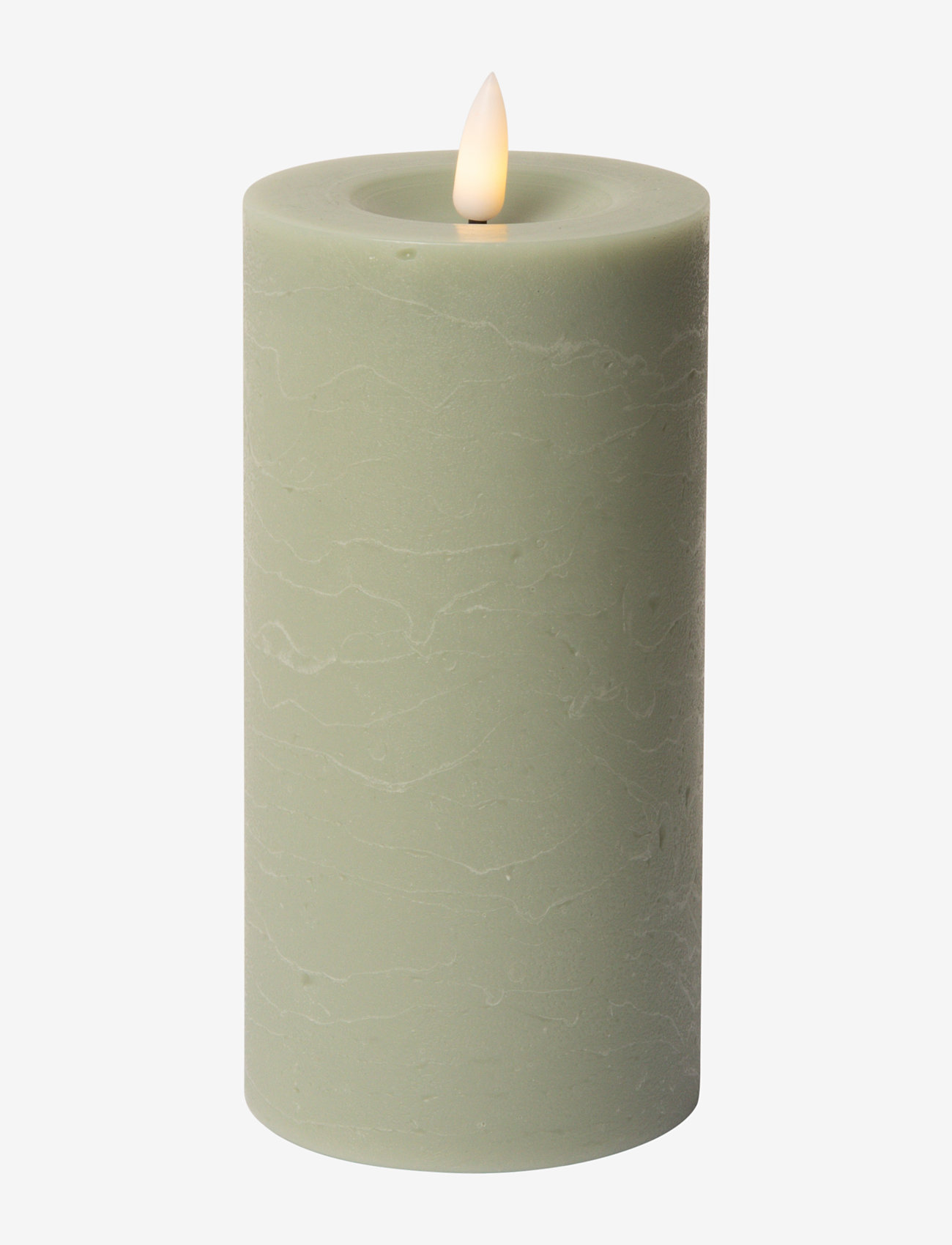 C'est Bon - Rustic finish LED pillar candle - madalaimad hinnad - verte - 1