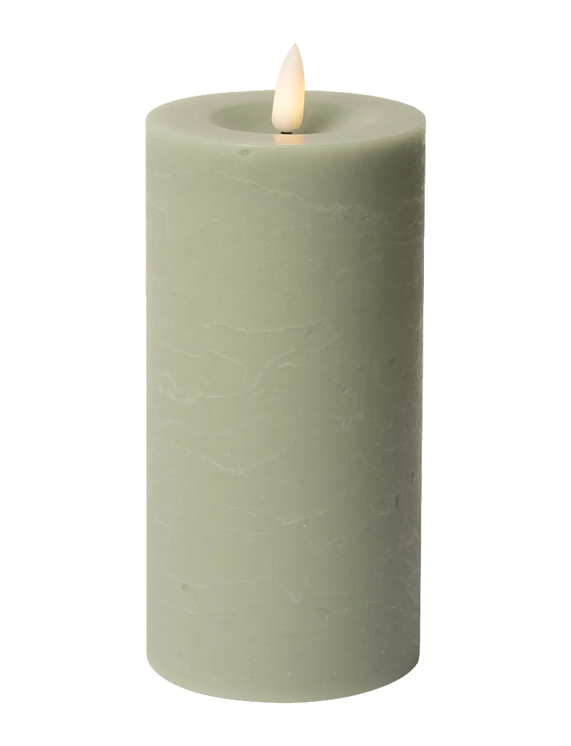 C'est Bon - Rustic finish LED pillar candle - led küünlad - verte - 1