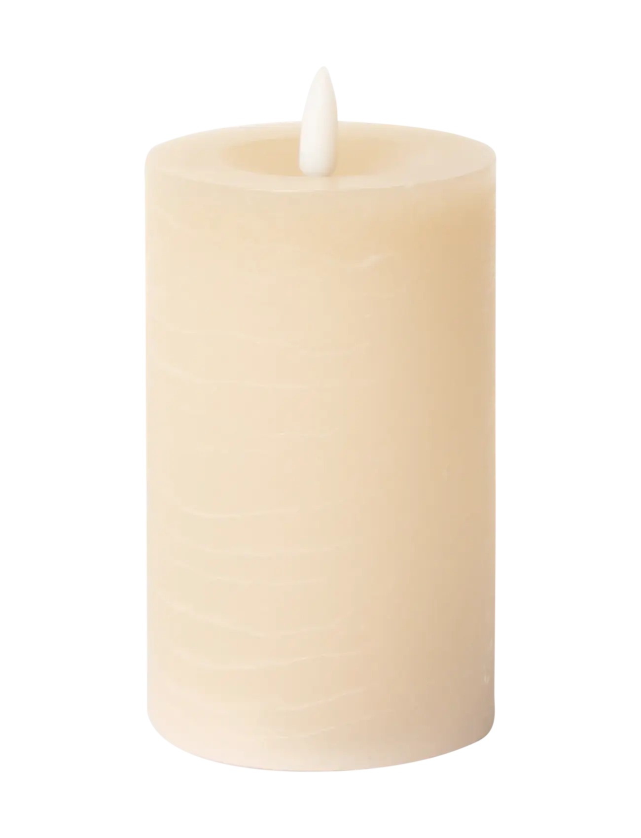 C'est Bon Rustic finish LED pillar candle - Dekoration - SAND / beige