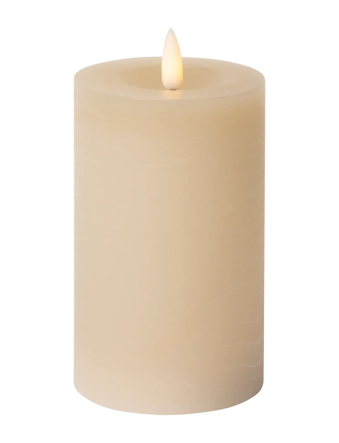C'est Bon - Rustic finish LED pillar candle - die niedrigsten preise - sand - 1