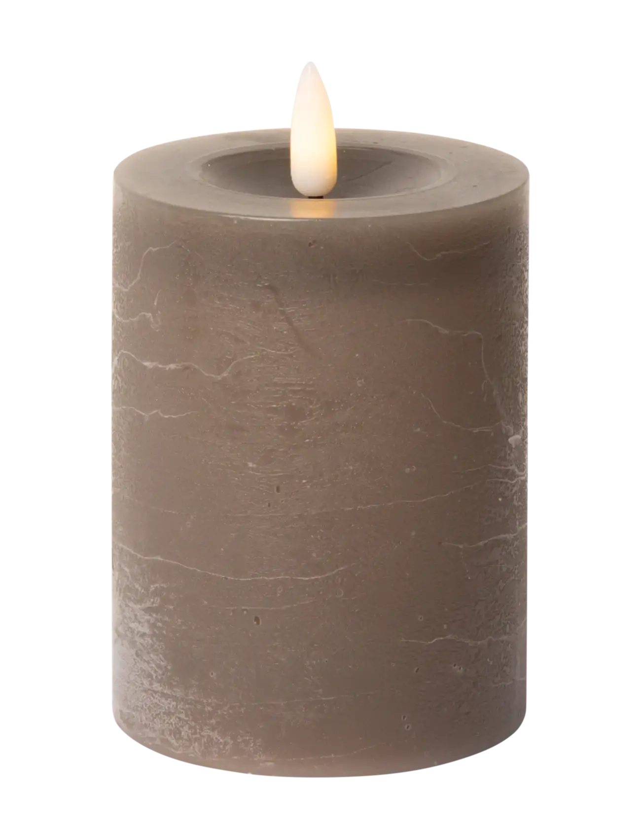 C'est Bon - Rustic finish LED pillar candle - mažiausios kainos - latte - 1