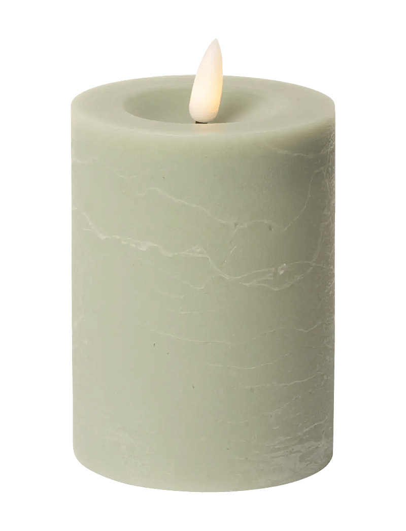 C'est Bon - Rustic finish LED pillar candle - madalaimad hinnad - verte - 1