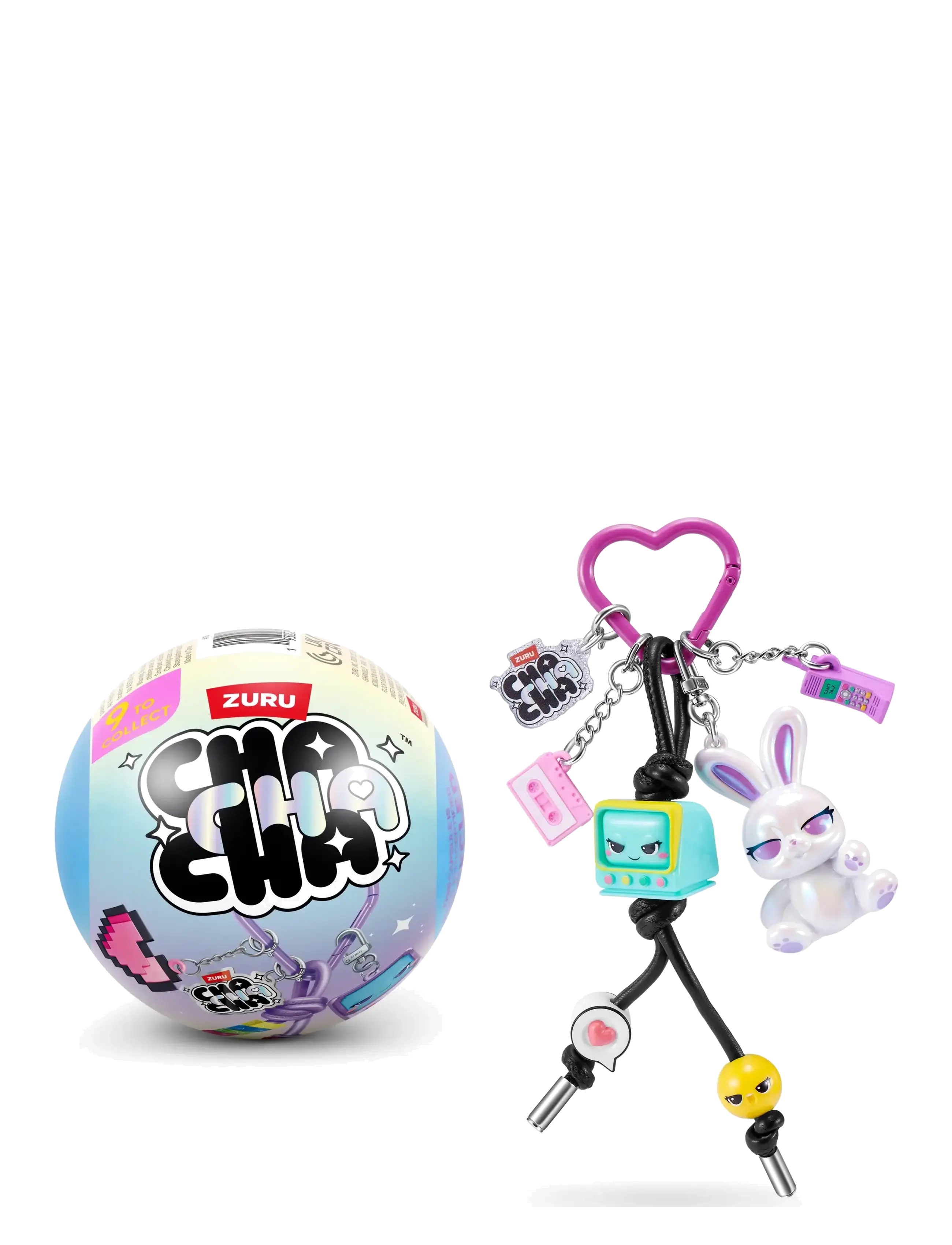 Cha Cha Cha CHA CHA CHA CHARMS KEYCHAIN - Toys 3-5 years - MULTI / multi