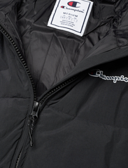 Champion Rochester - Hooded Jacket - Žieminės striukės - black beauty - 2