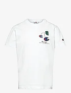 Crewneck T-Shirt - WHITE