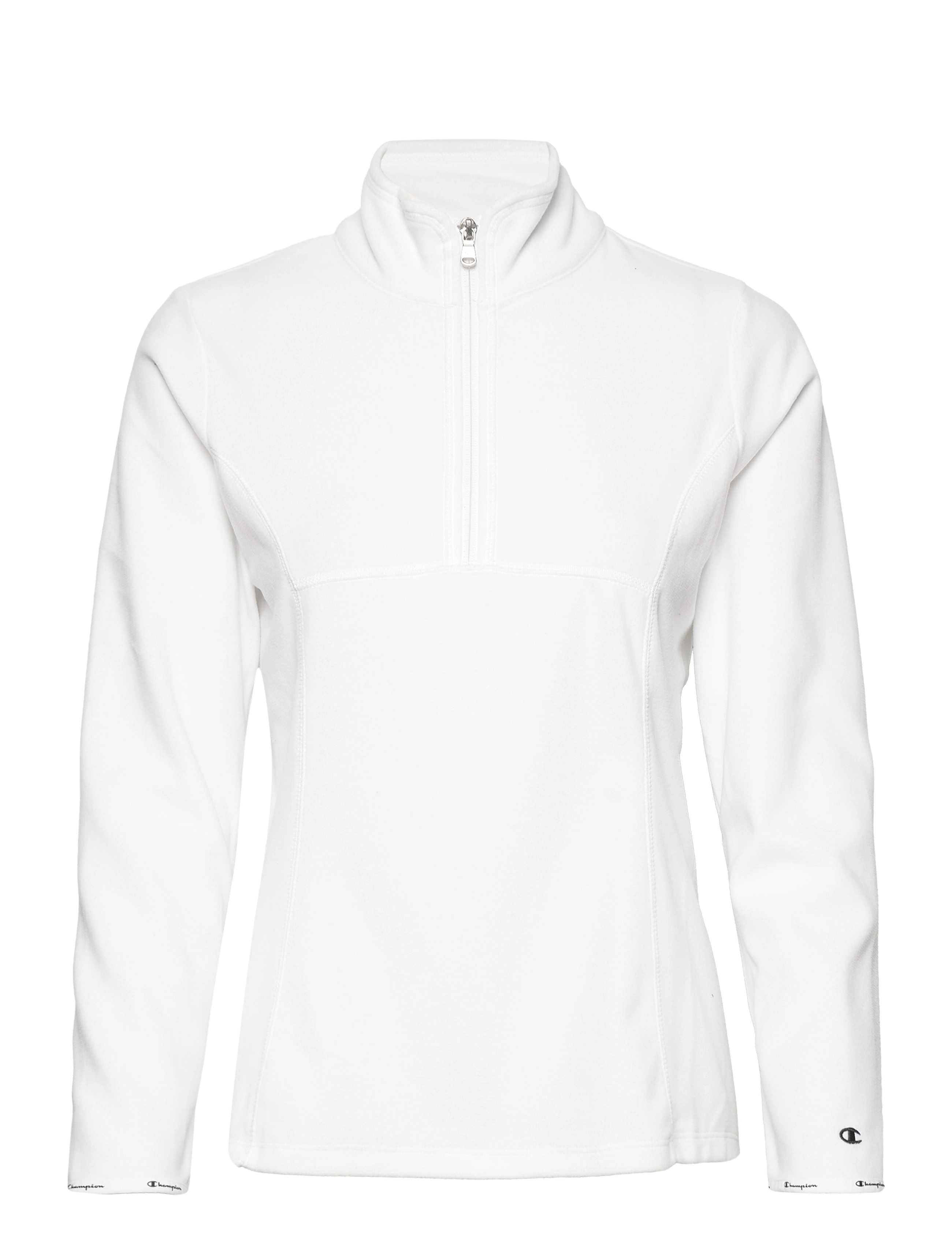 Half Zip Top - WHITE