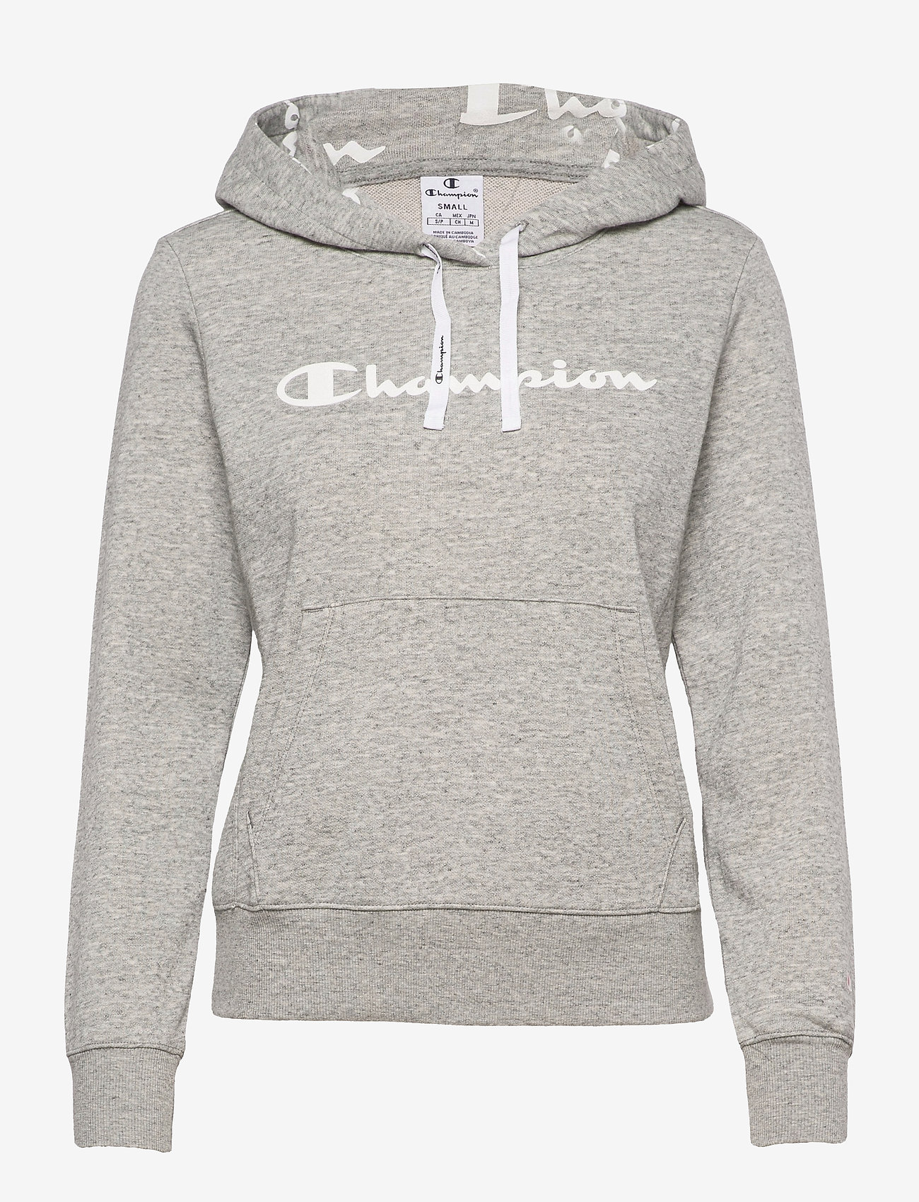 Champion - Hooded Sweatshirt - oxford grey melange yarn dyed - 0