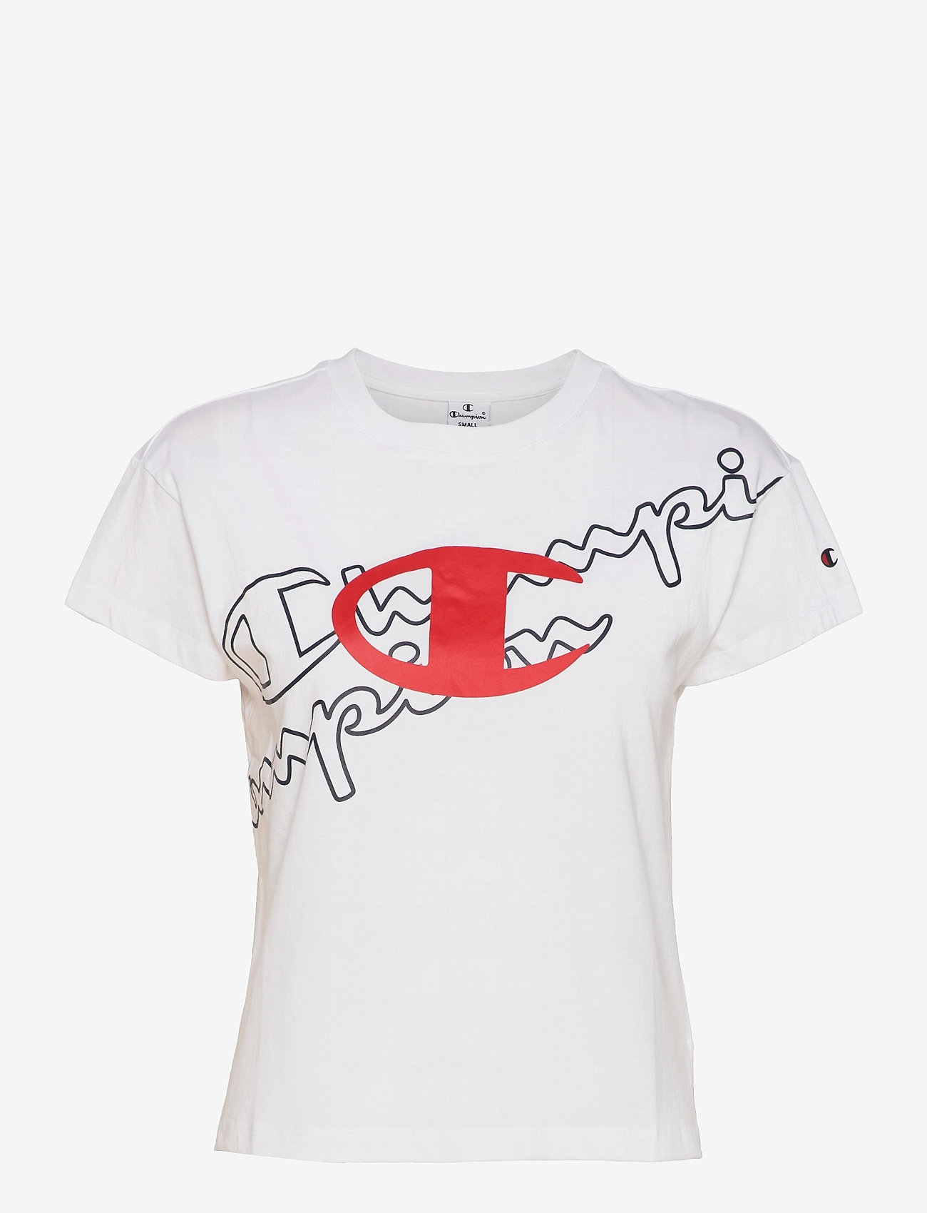 Champion - Crewneck Croptop - white - 0