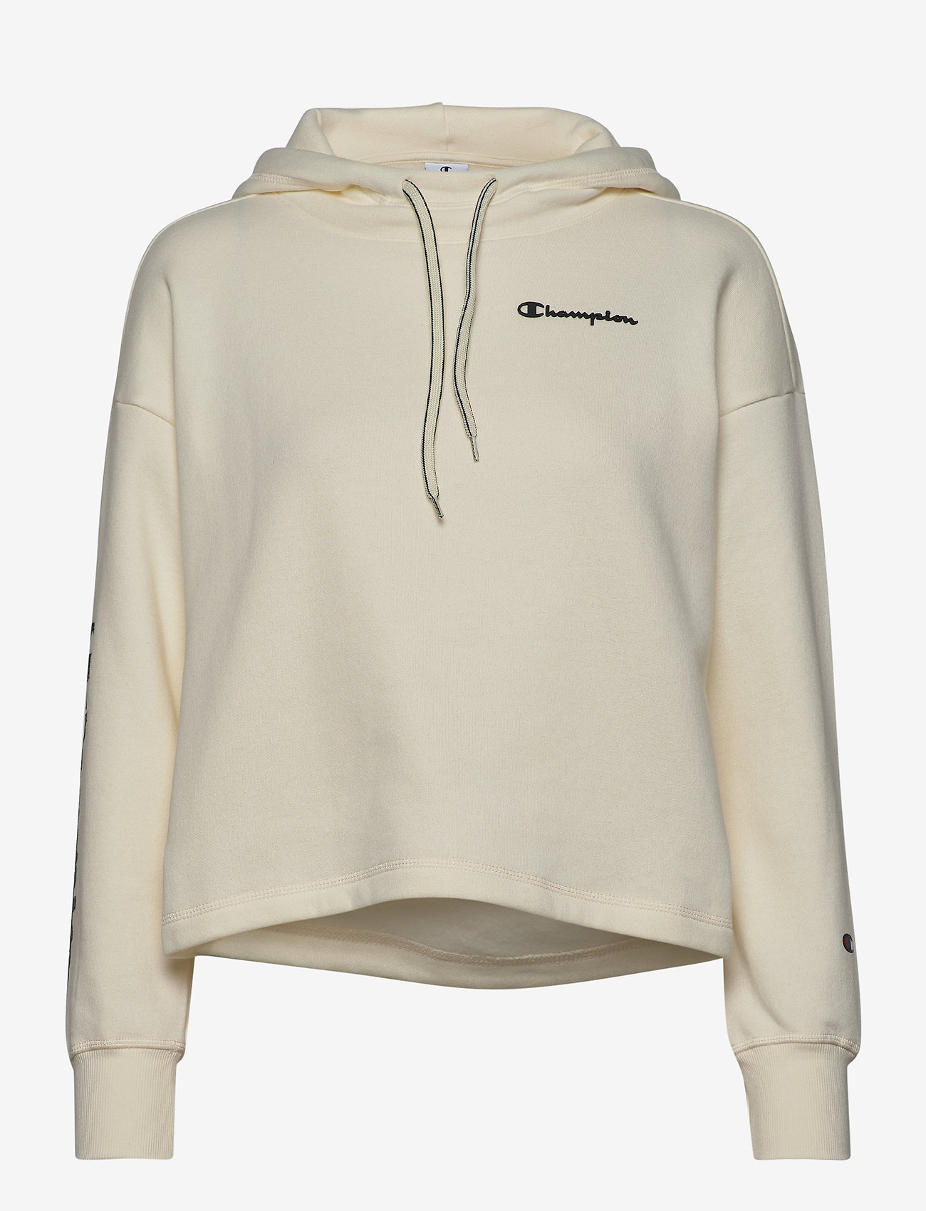 Champion - Hooded Crop Top - papyrus - 0