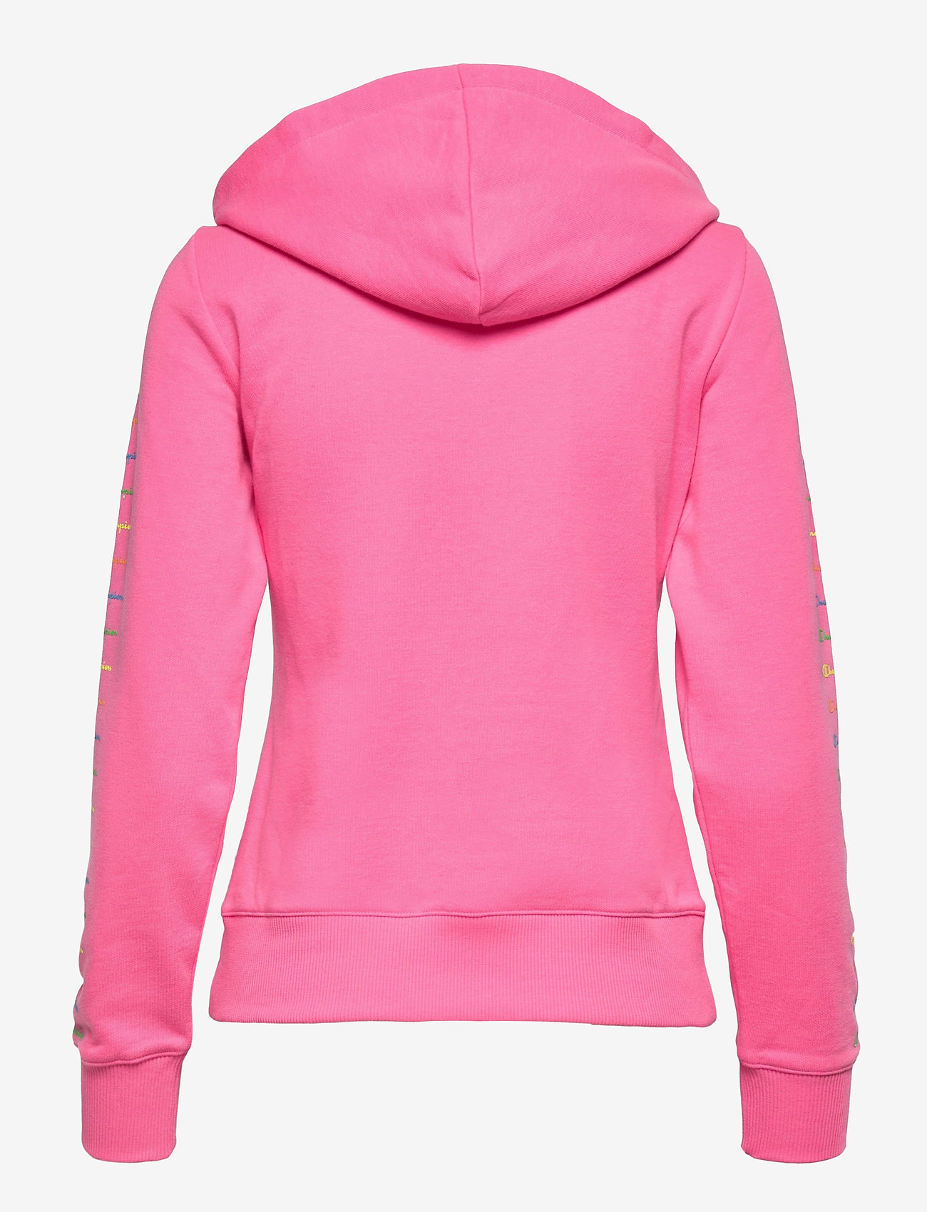 Champion - Hooded Full Zip Sweatshirt - knochout pink fluo - 1