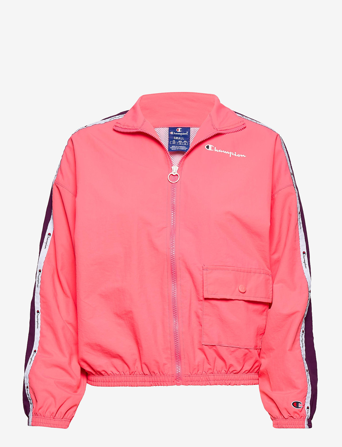 Champion - Full Zip Sweatshirt - strawberry pink - 0
