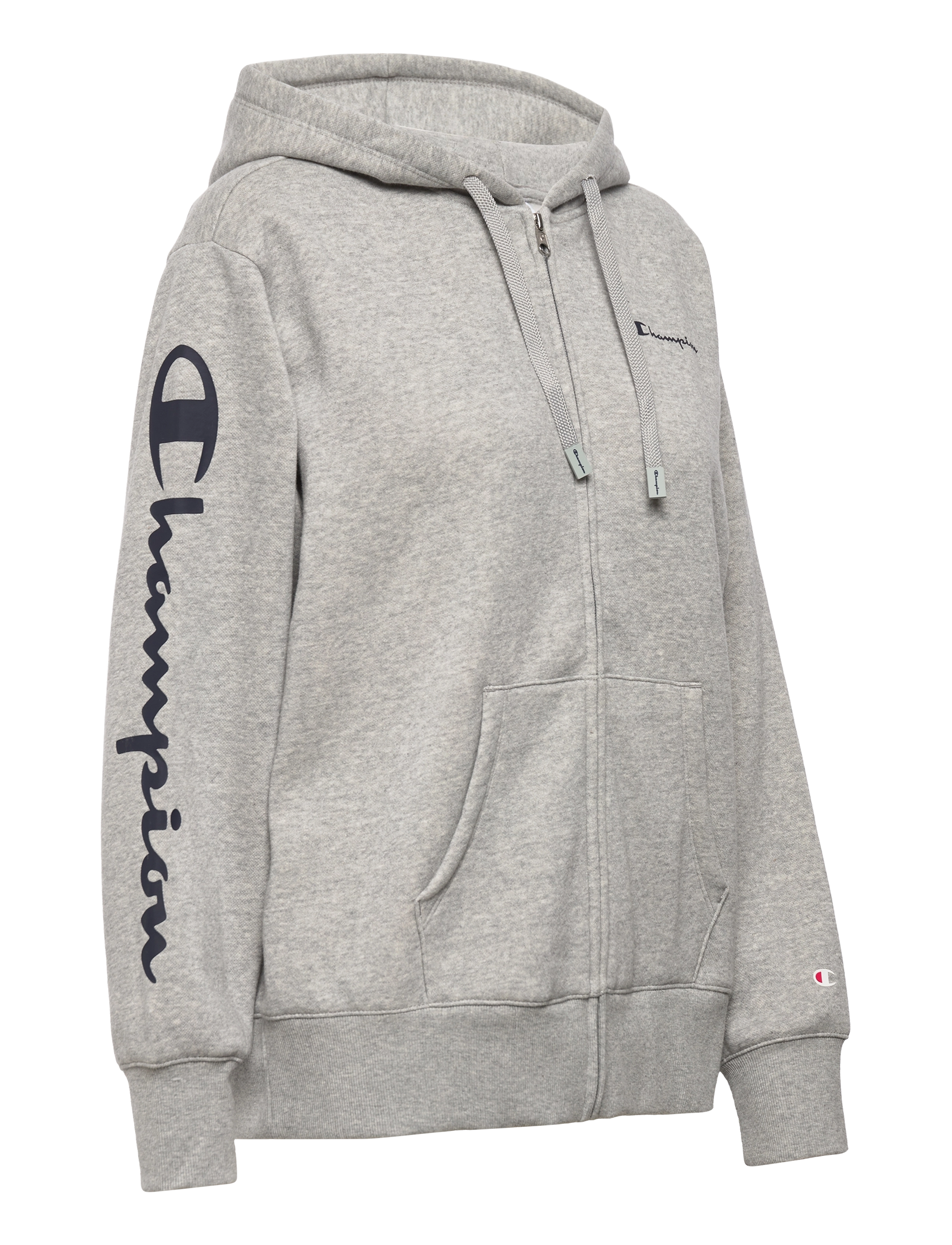 Champion - Hooded Full Zip Sweatshirt - gray melange light - 2