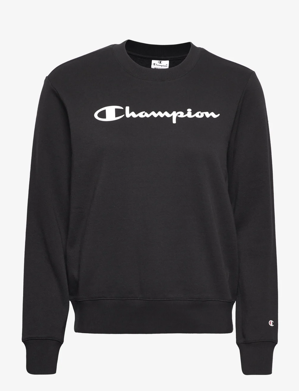Black champion crewneck womens deals
