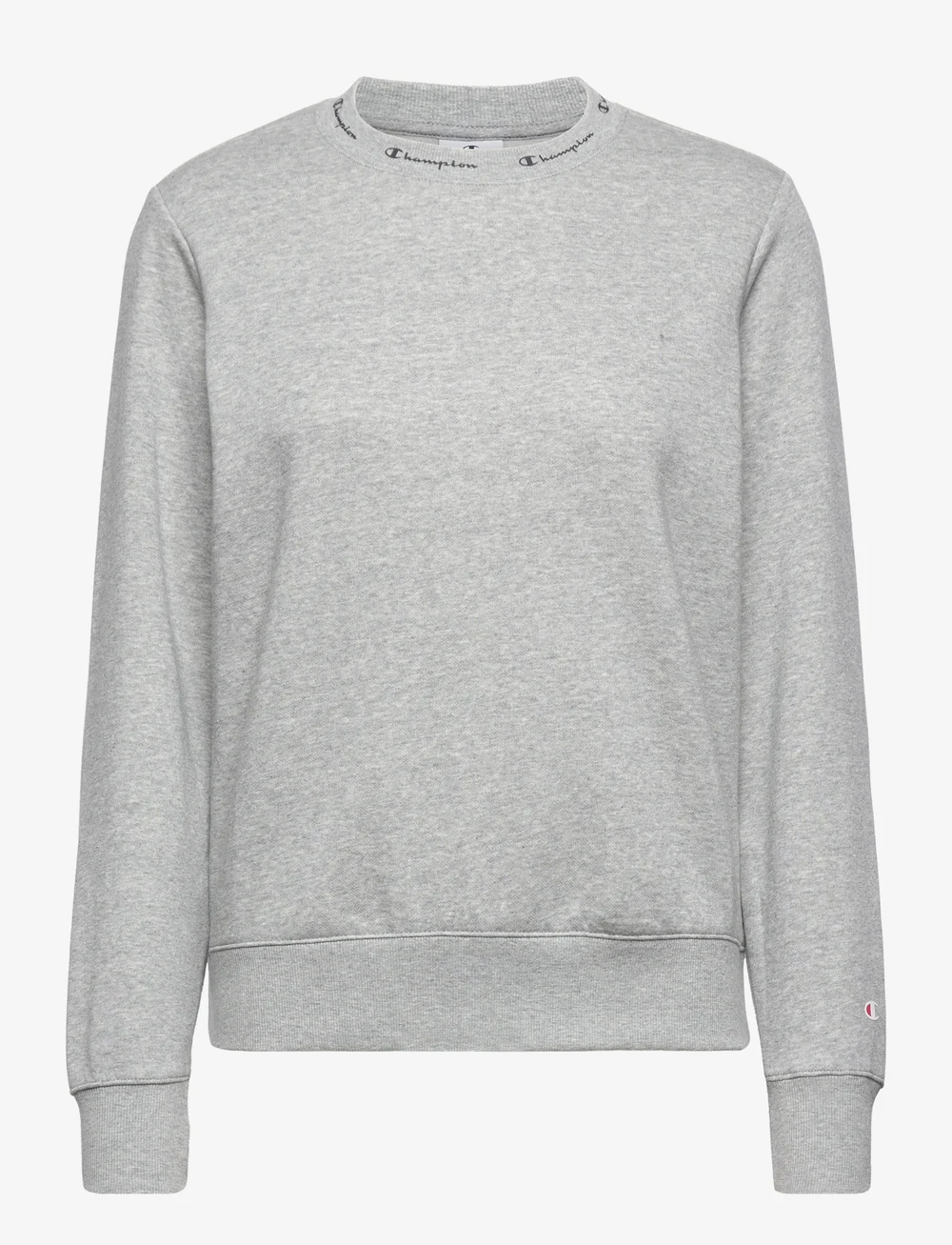 Champion crewneck sweatshirt grey melange best sale