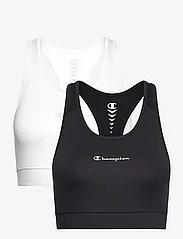 Champion - 2-Pack Bra - sport bras: low - white - 0