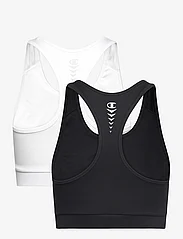Champion - 2-Pack Bra - sport bras: low - white - 1