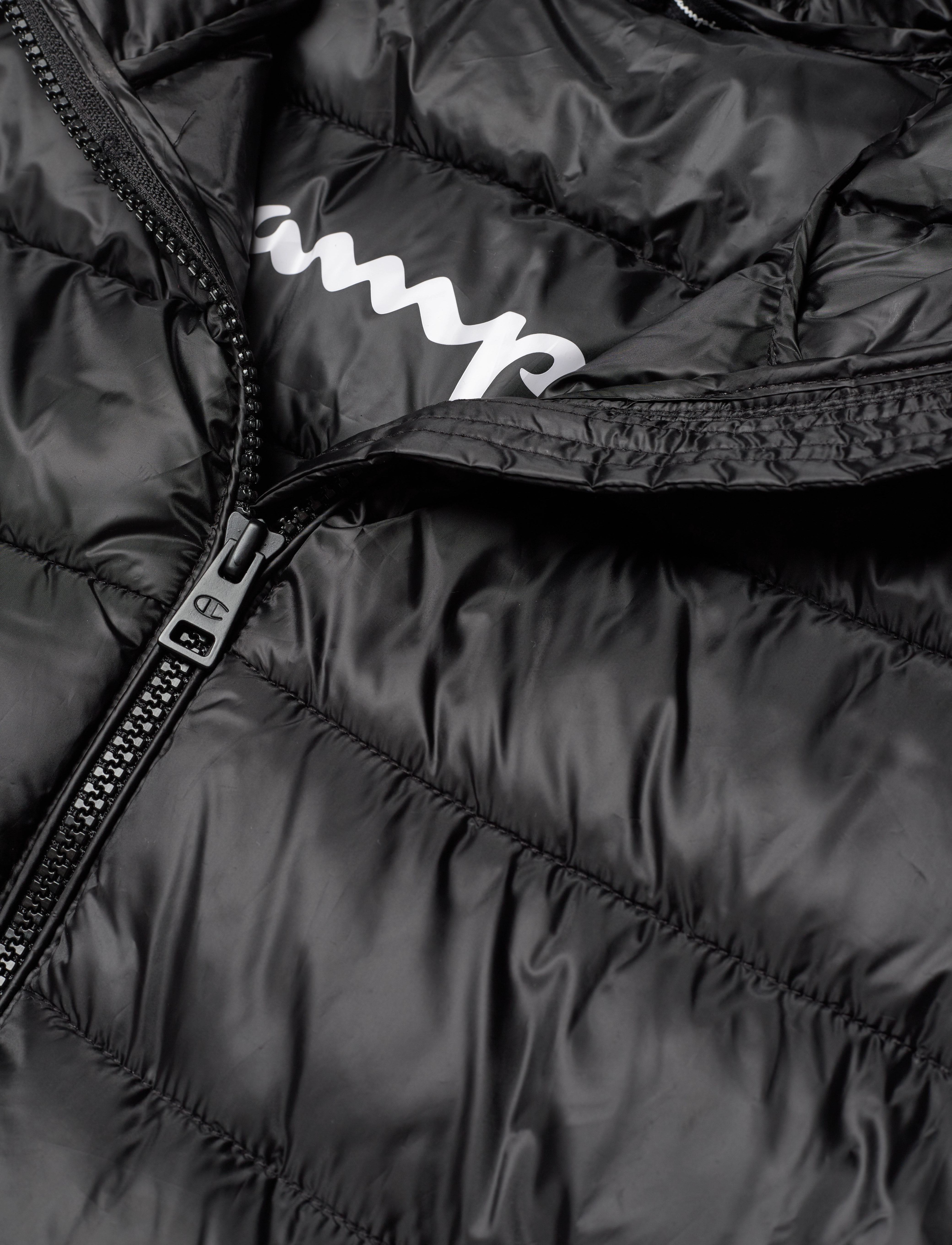Champion - Hooded Polyfilled Jacket - black beauty - 2