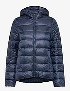 Hooded Polyfilled Jacket - SKY CAPTAIN