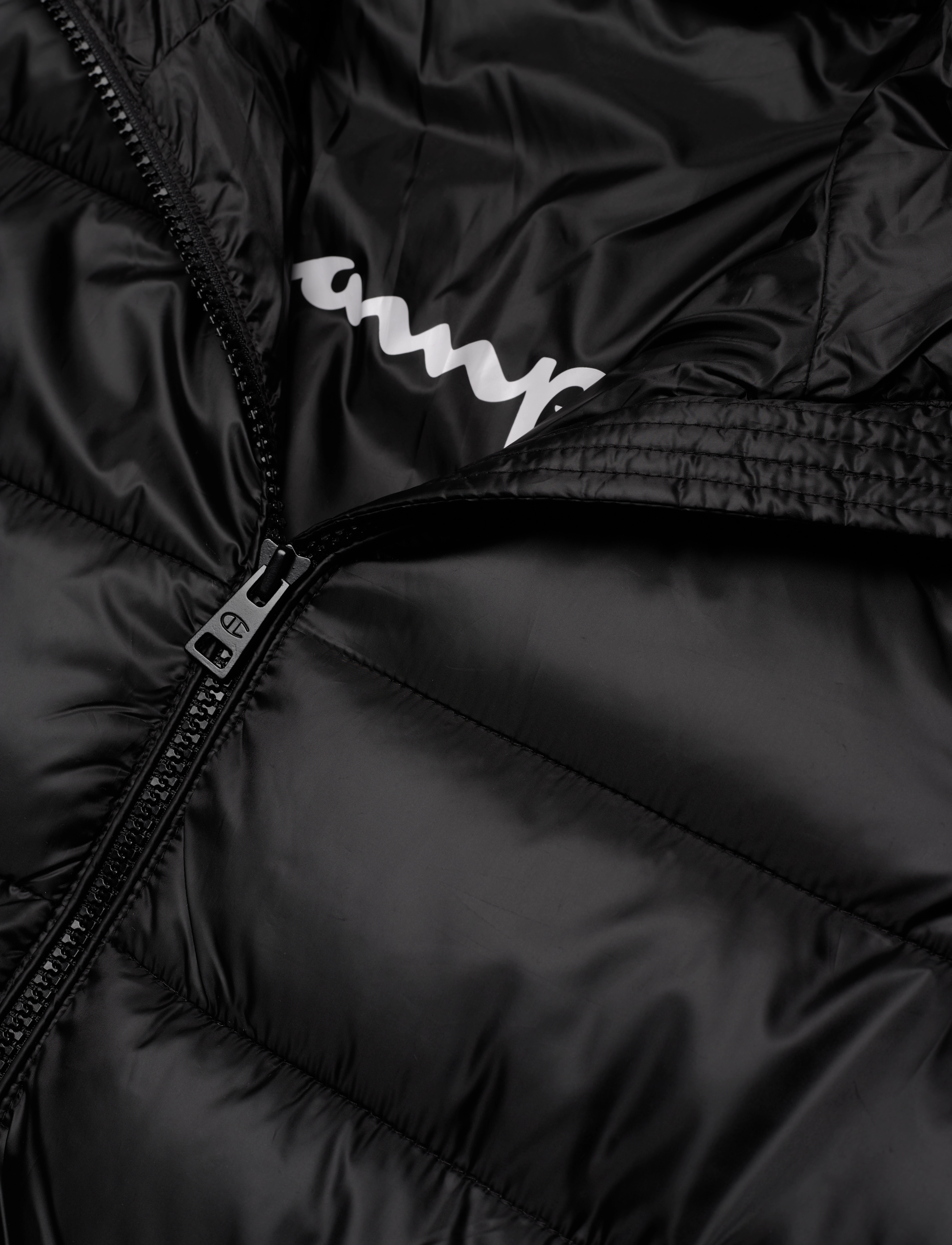 Champion - Hooded Polyfilled Jacket - black beauty - 2