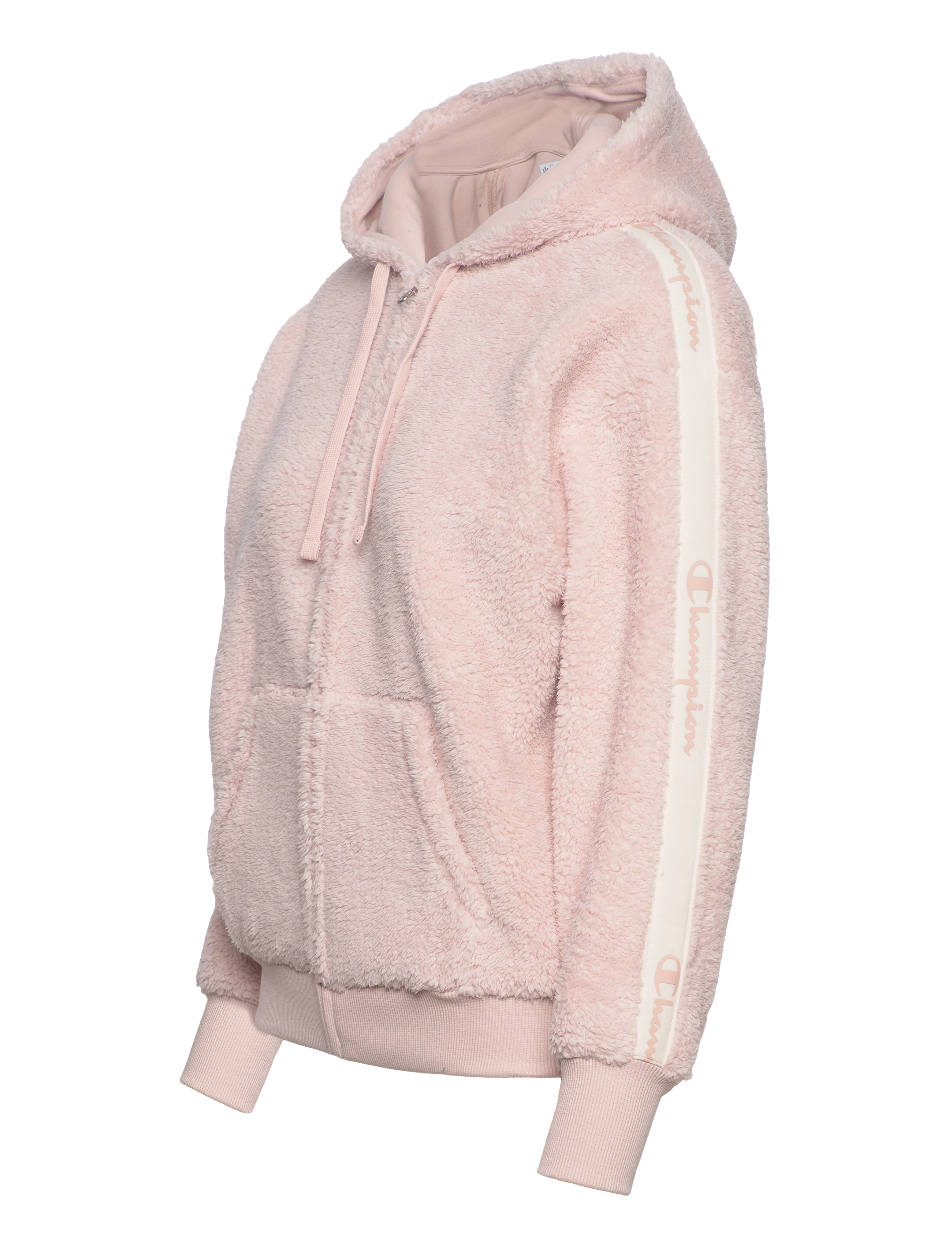 Champion - Hooded Half Zip Sweatshirt - peach whip - 1