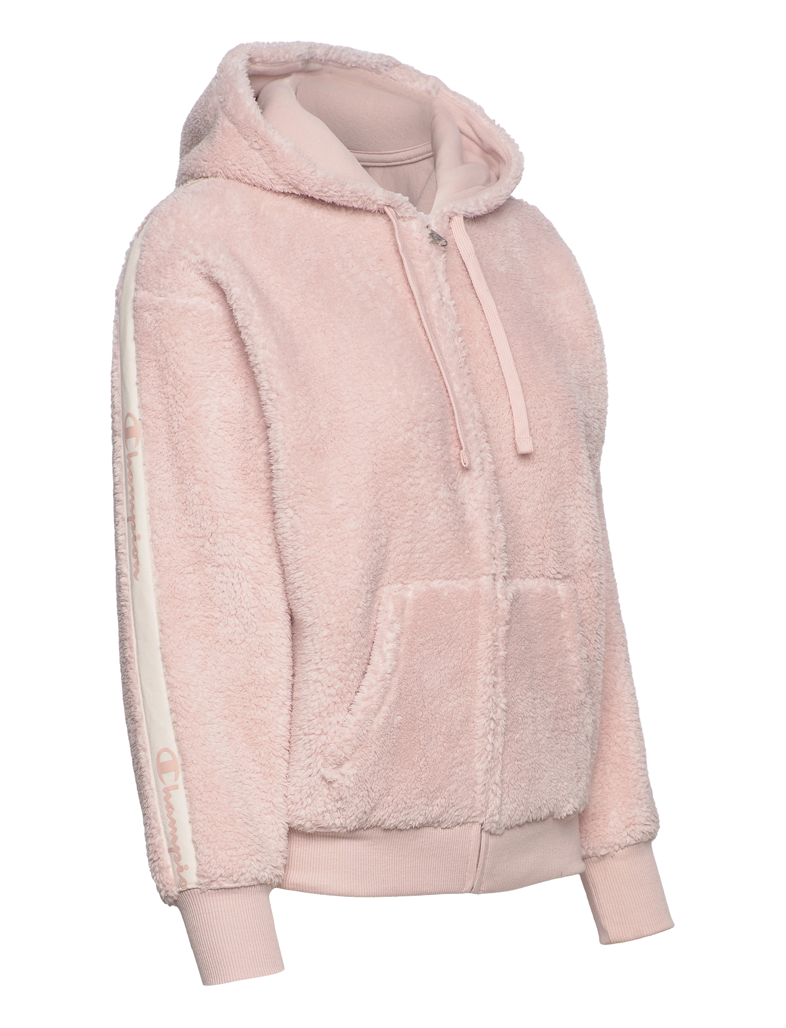 Champion - Hooded Half Zip Sweatshirt - peach whip - 2