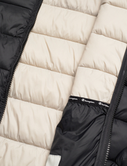 Champion - Hooded Polyfilled Jacket - dun- & vadderade jackor - black beauty - 4