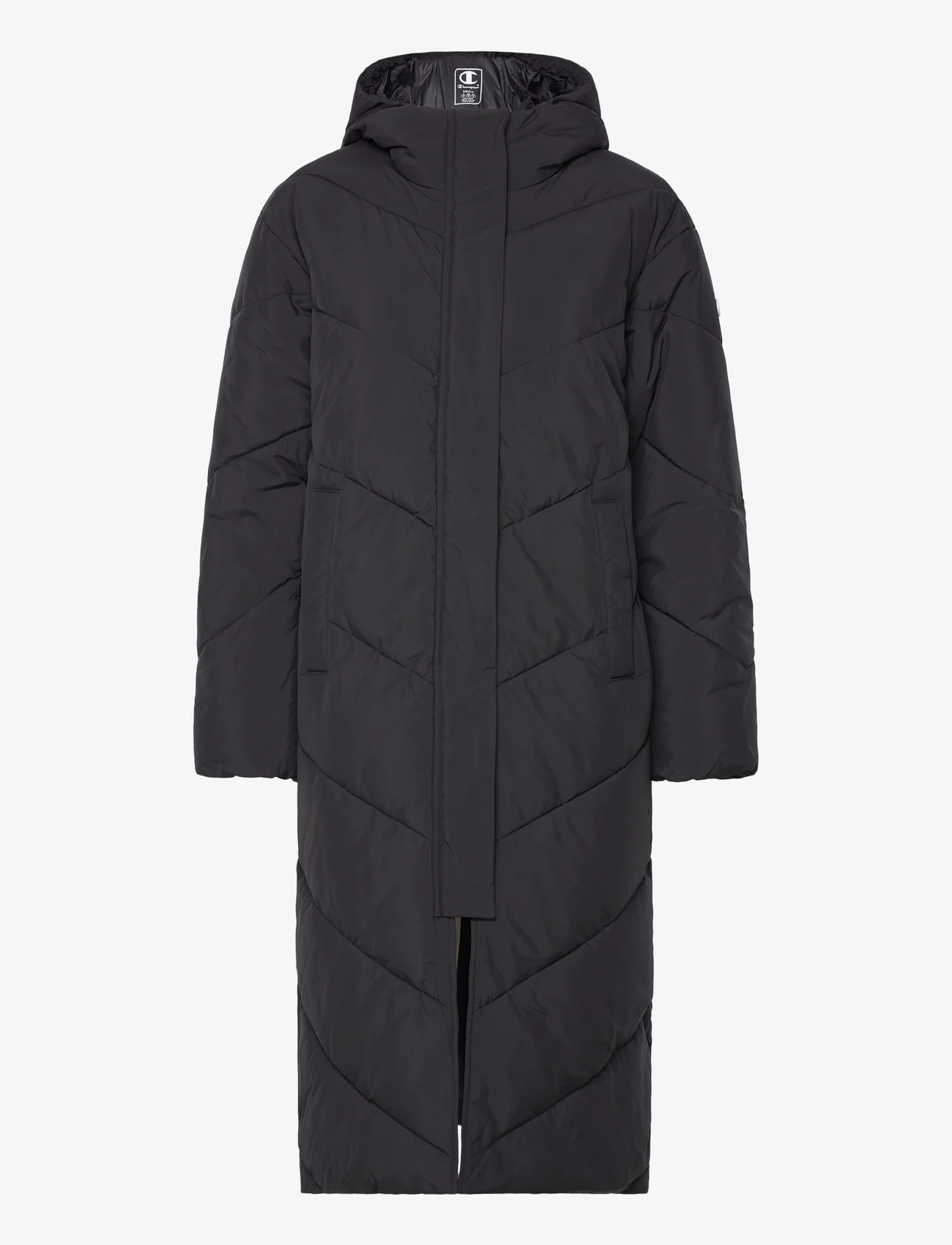 Champion - Hooded Polyfilled Jacket - padded coats - black beauty - 0