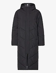 Champion - Hooded Polyfilled Jacket - paminkštintieji paltai - black beauty - 0
