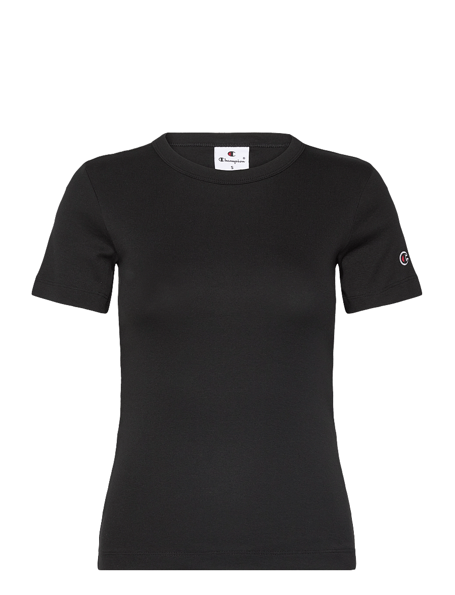 Champion - SS Tee - t-shirts - black beauty - 1