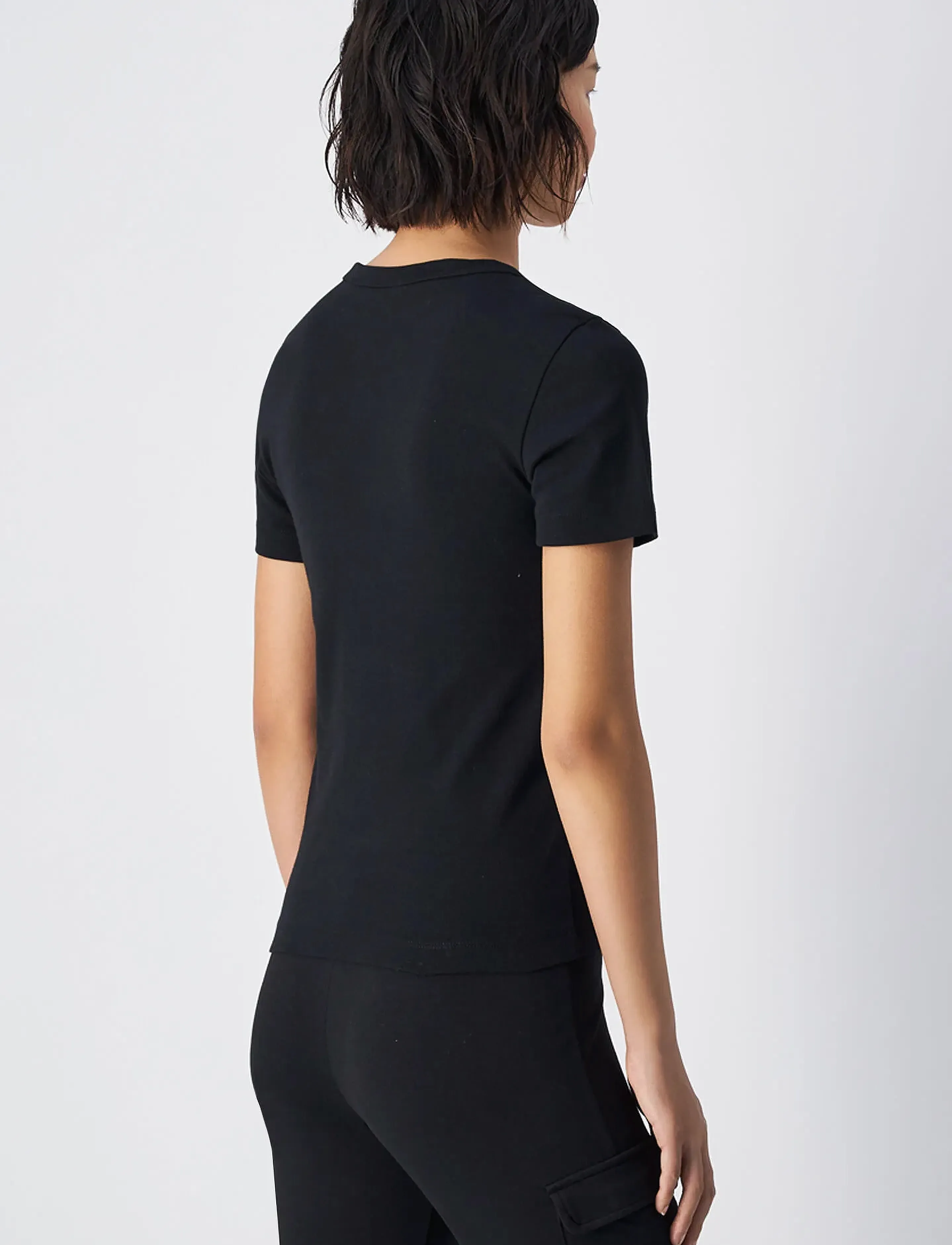 Champion - SS Tee - t-shirts - black beauty - 3