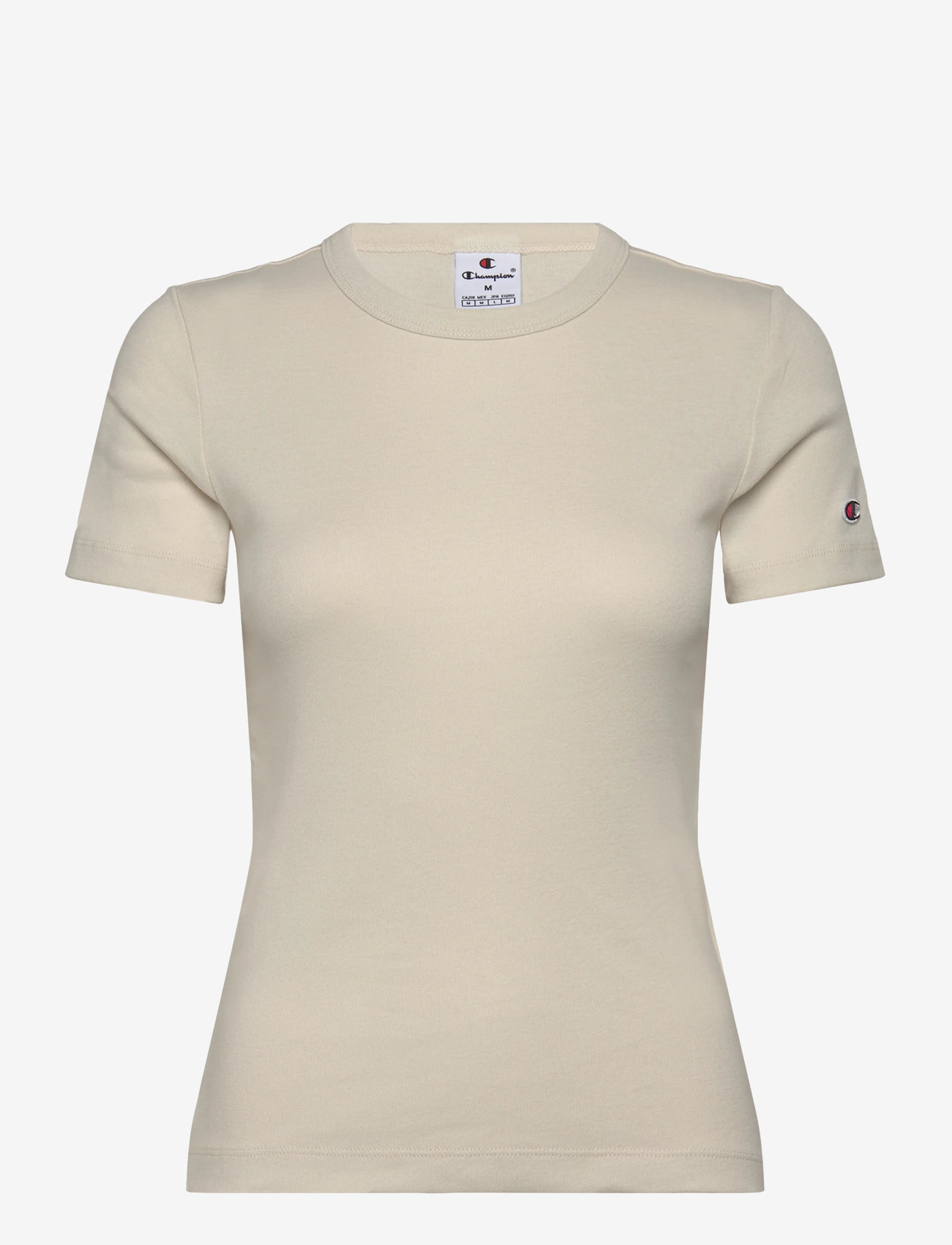 Champion - SS Tee - t-shirts - ivory canvas - 1