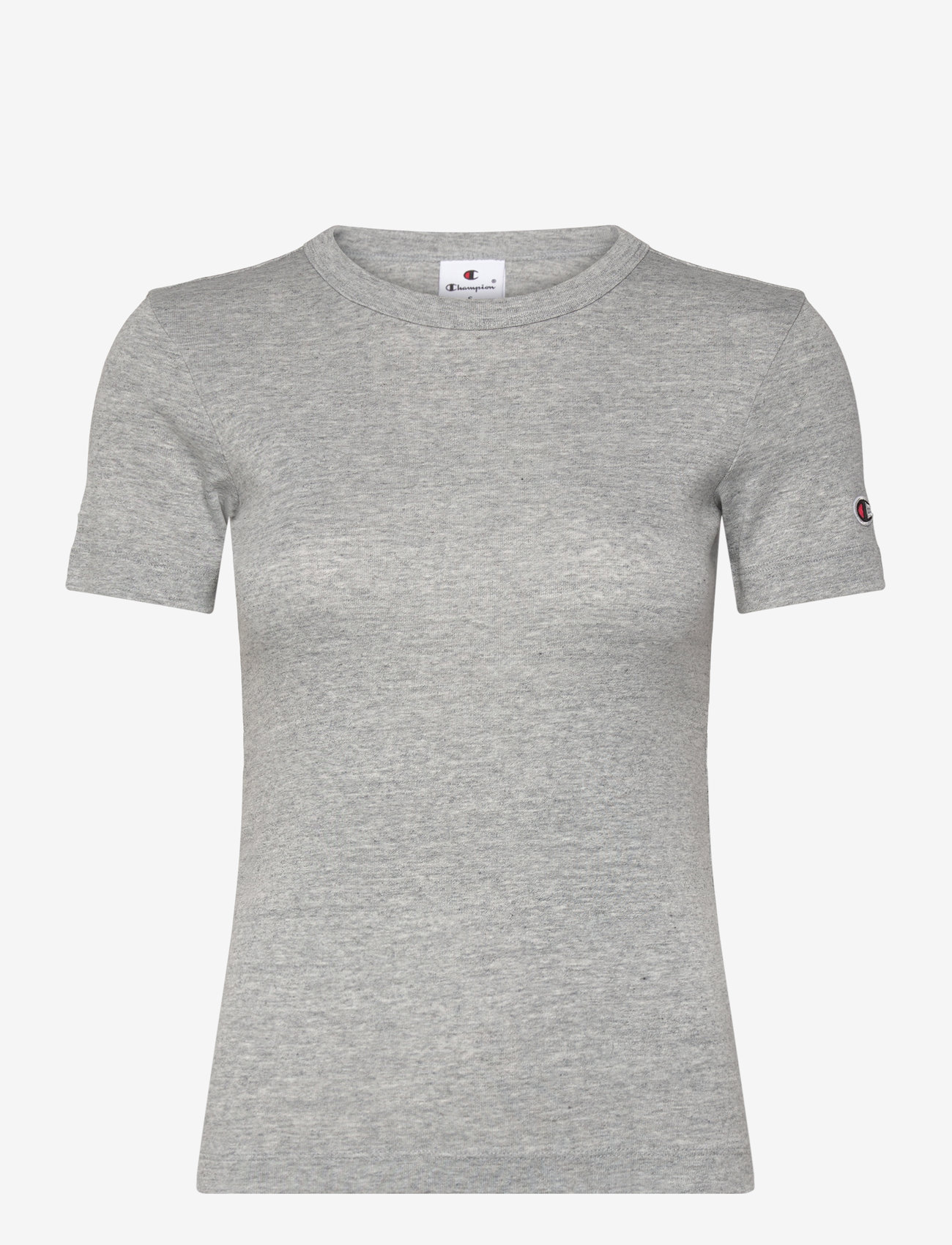 Champion - SS Tee - t-shirts - new oxford grey melange - 0