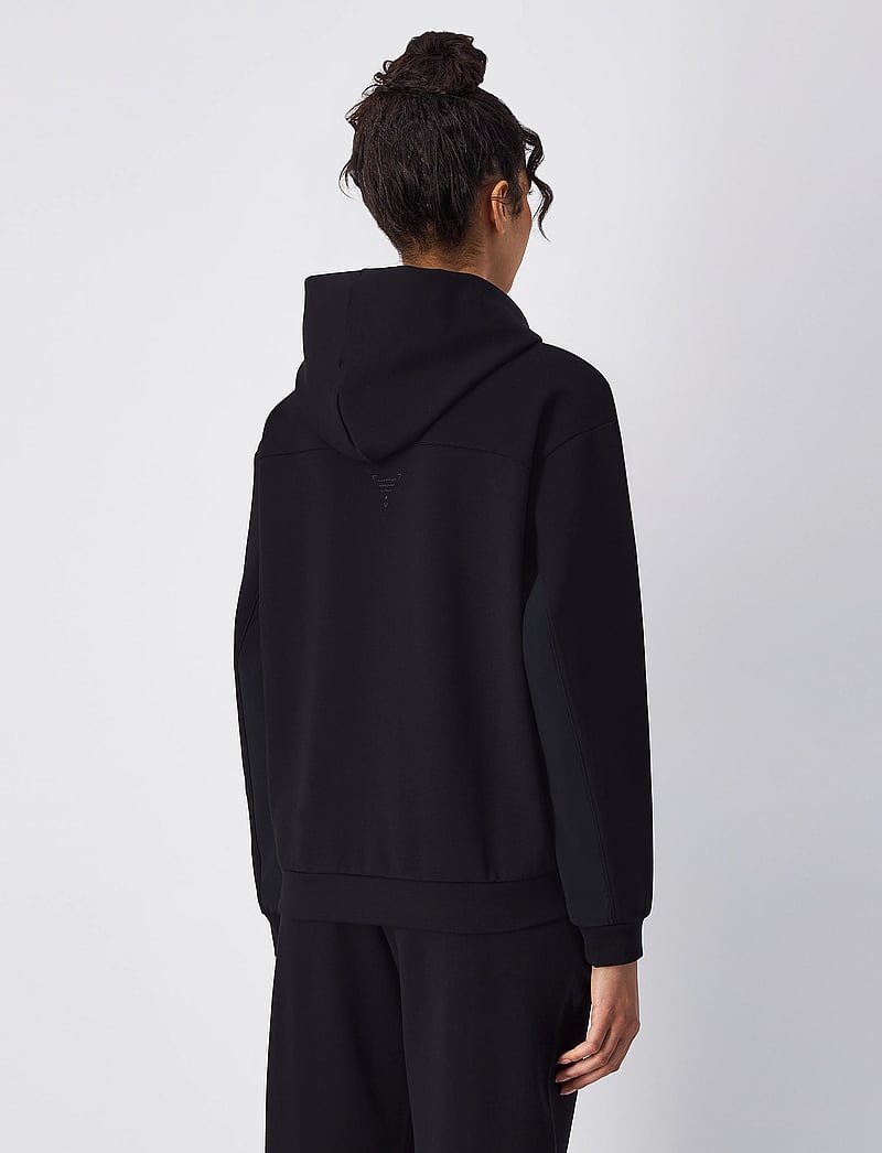 Champion - Full Zip Hoodie Sweatshirt - huvtröjor - black beauty - 3