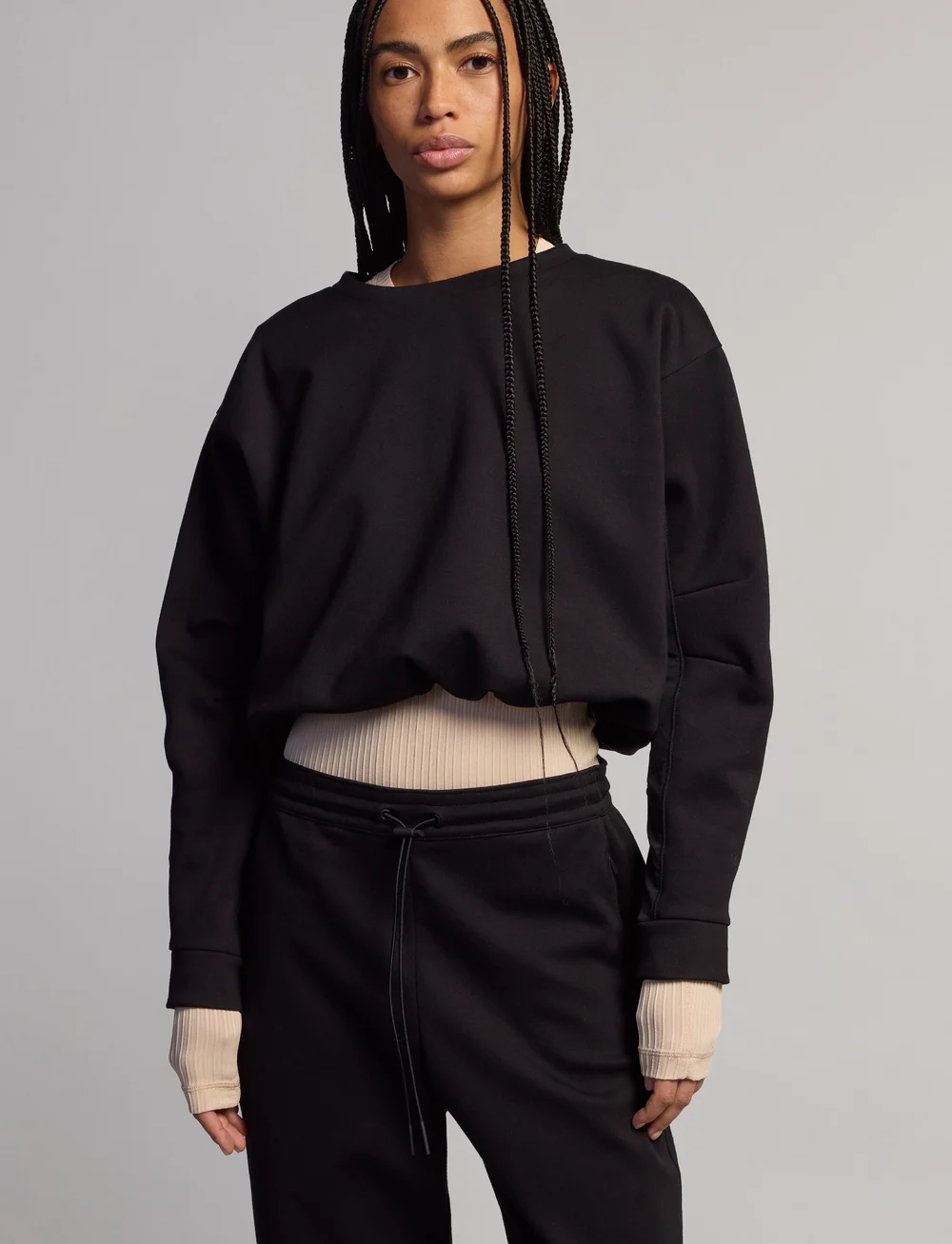 Champion - Crewneck Sweatshirt - overdele - black beauty - 0