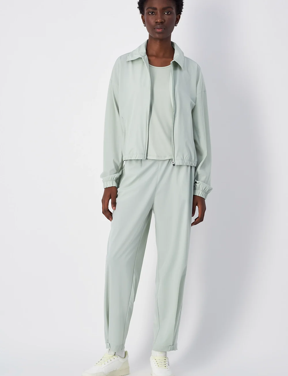 Champion - Woven Jacket - ytterkläder - clever sage - 0