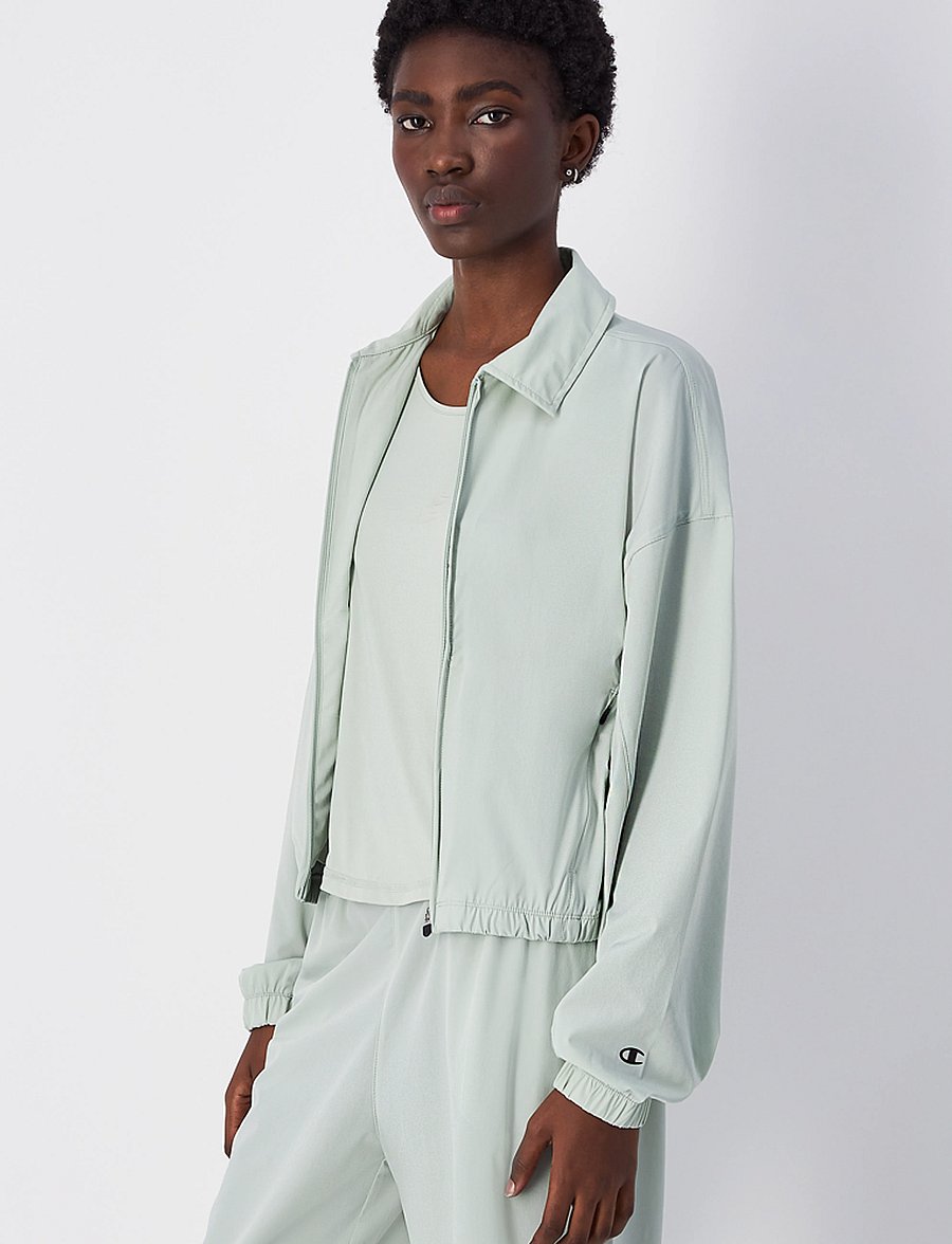 Champion - Woven Jacket - freizeitjacken - clever sage - 4