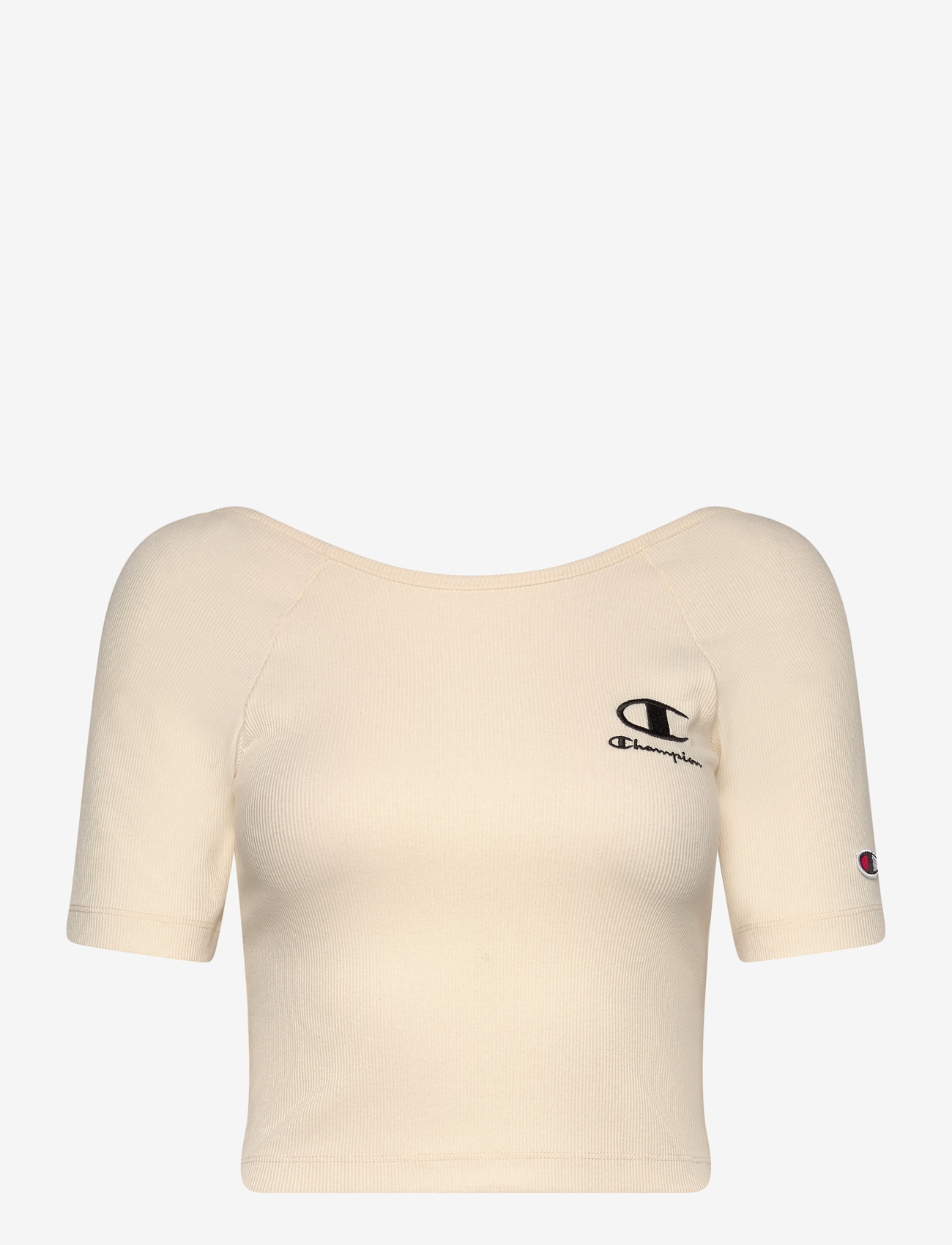 Champion - Crop SS Tee - crop-tops - natural nt - 0