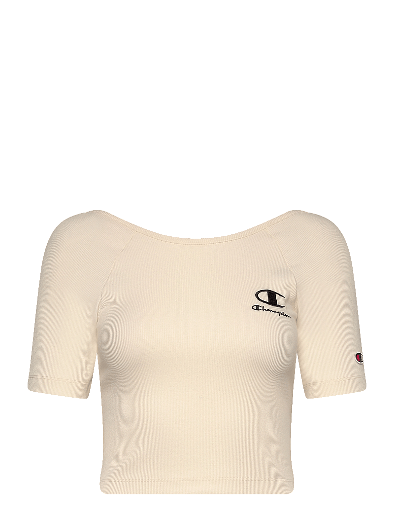 Champion - Crop SS Tee - crop-tops - natural nt - 0