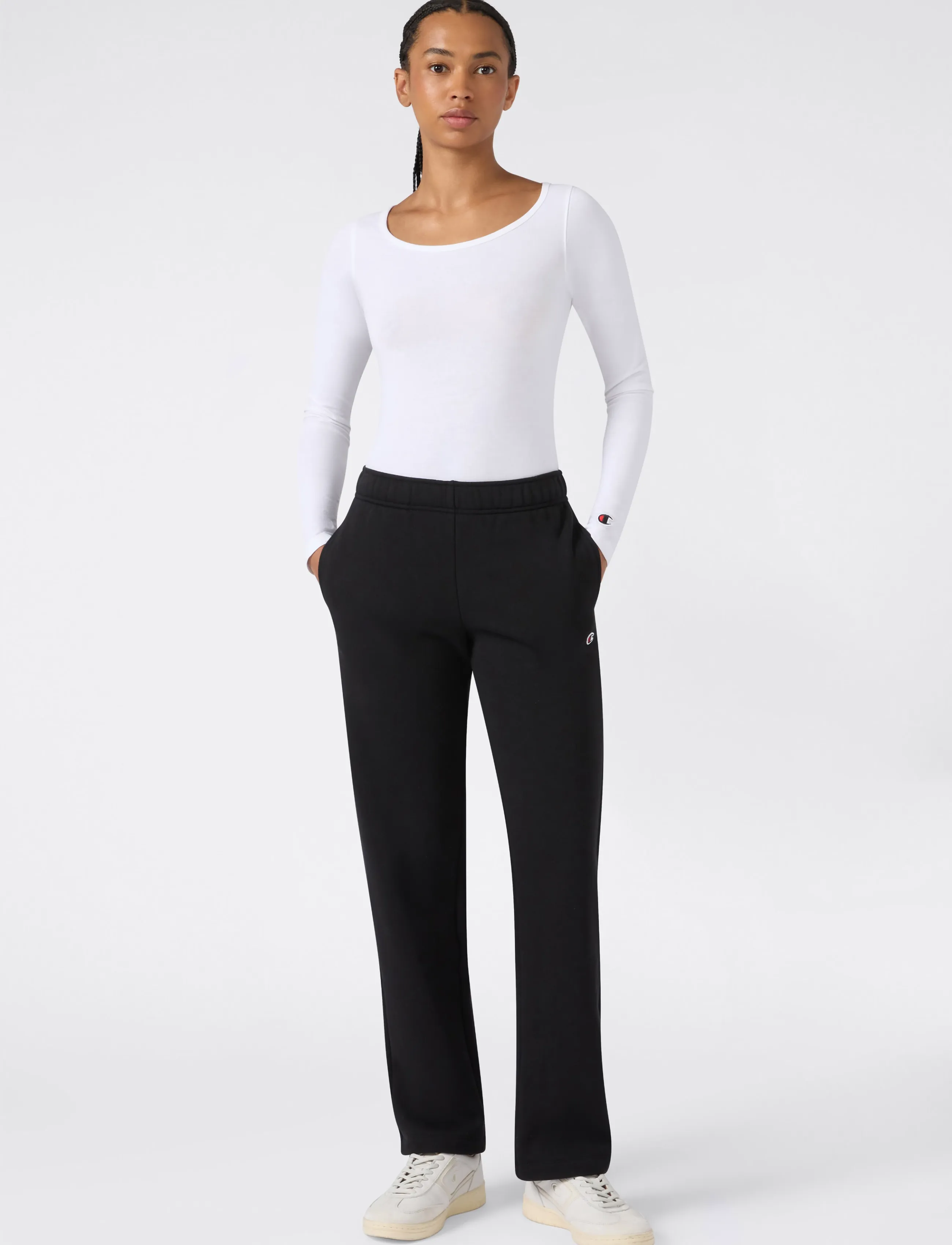 Champion - Straight Hem Pants - trennipüksid - kk001-nbk - 5
