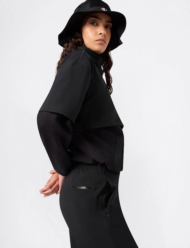 Champion - Cuffed Pants - träningsbyxor - black beauty - 3