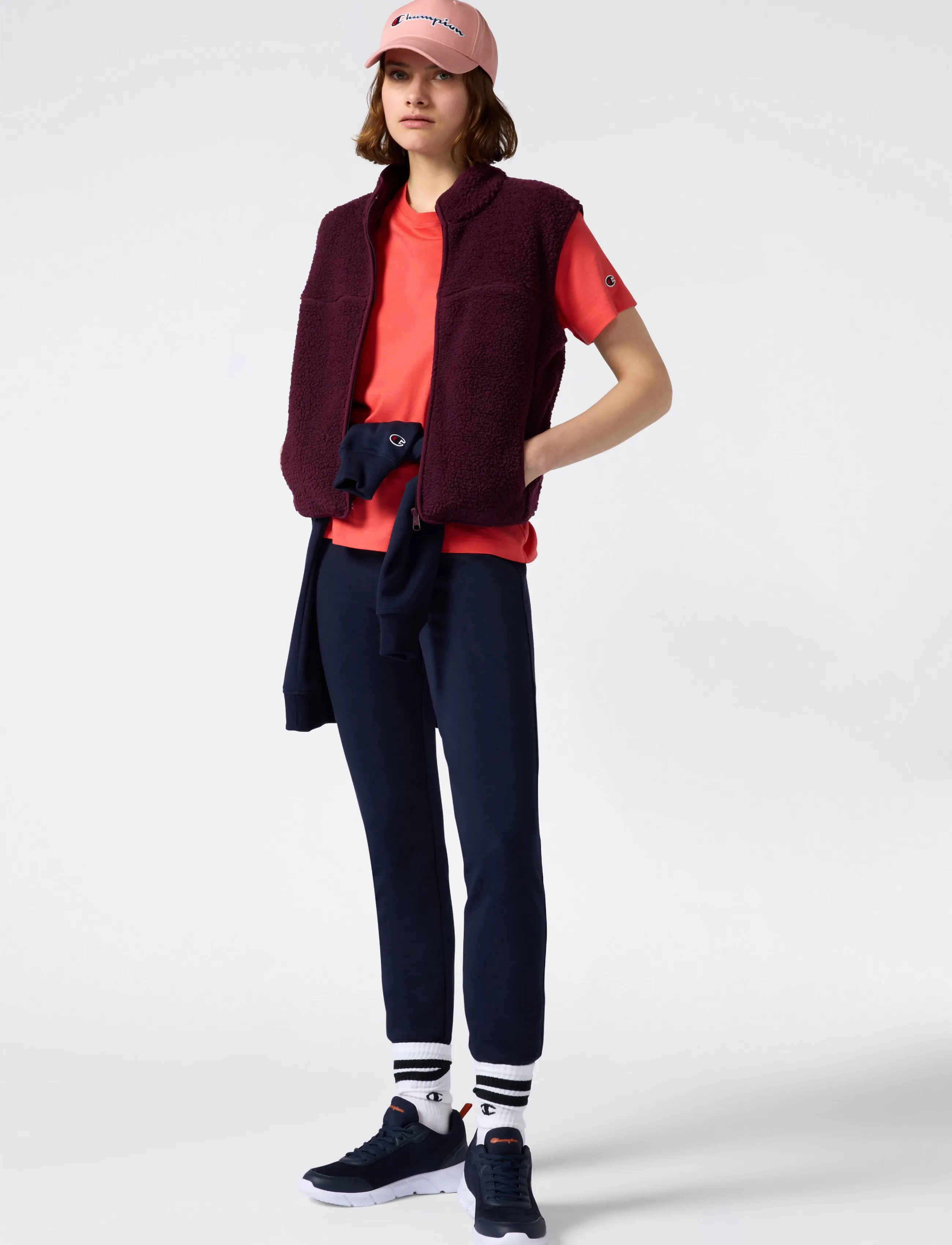 Champion - Rib Cuff Pants - trennipüksid - bs501-nny-ns - 5
