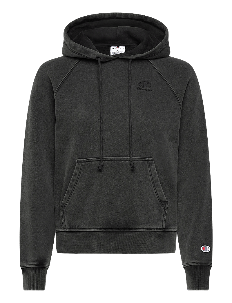 Champion - Hooded Sweatshirt - huvtröjor - black beauty - 1