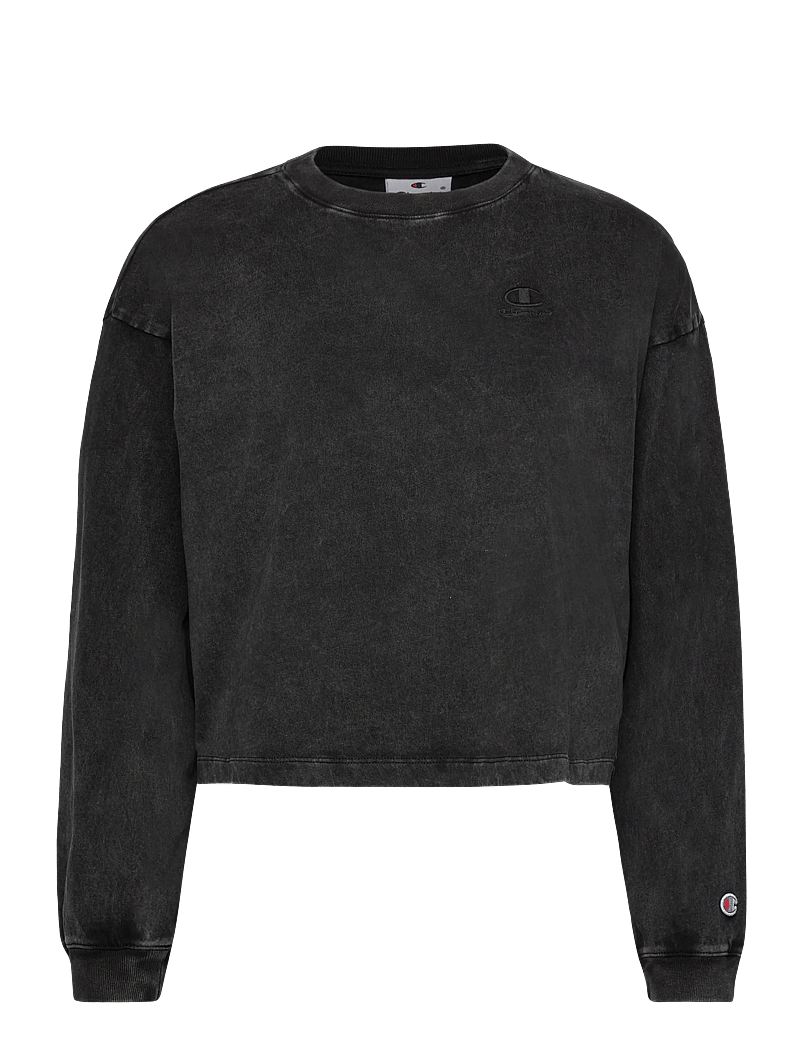Champion - LS Tee - tops - black beauty - 1