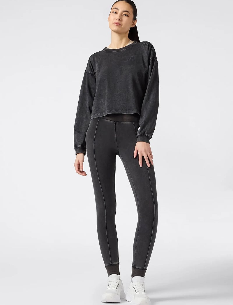 Champion - LS Tee - tops - black beauty - 0