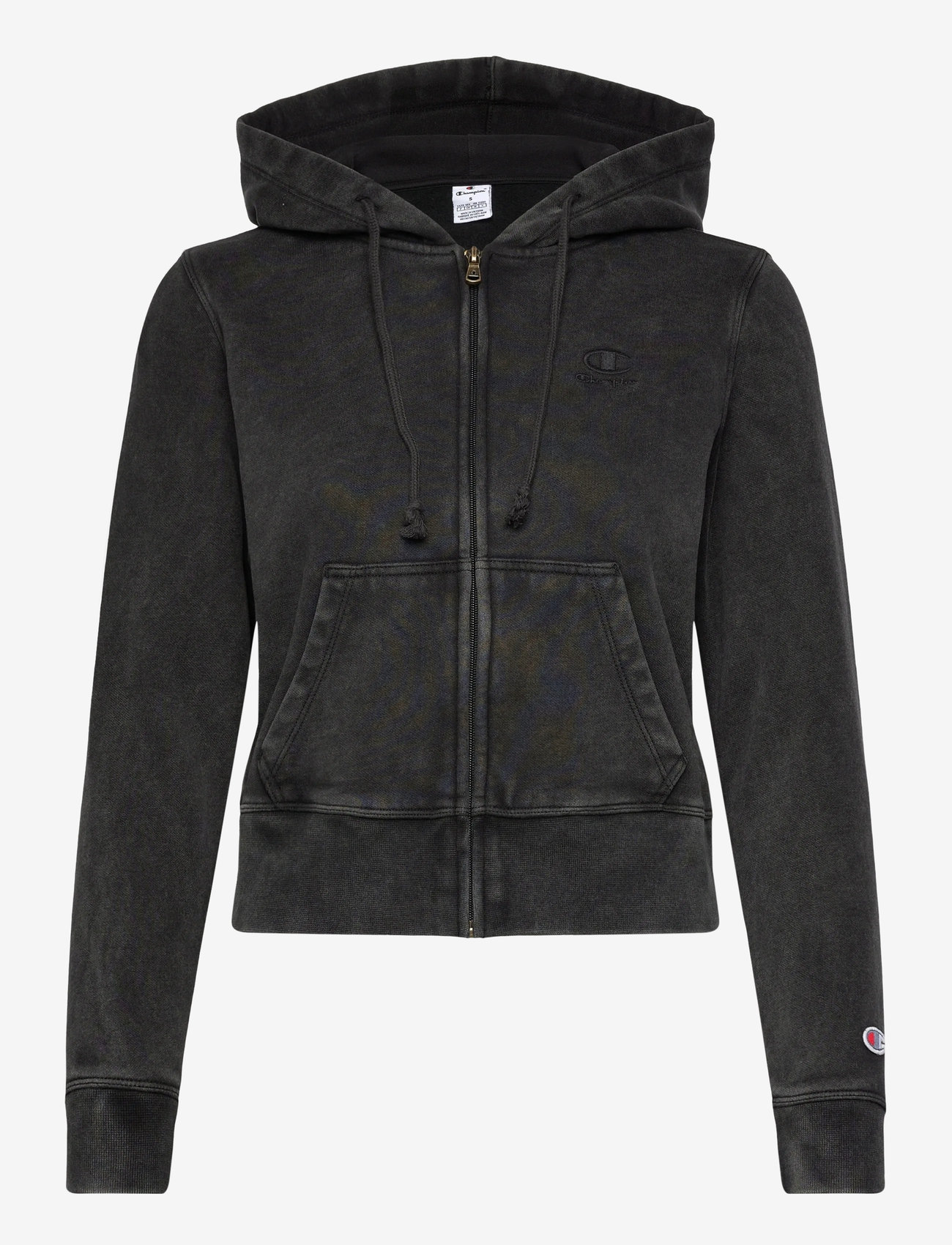 Champion - Full Zip Hoodie Sweatshirt - overdele - black beauty - 1