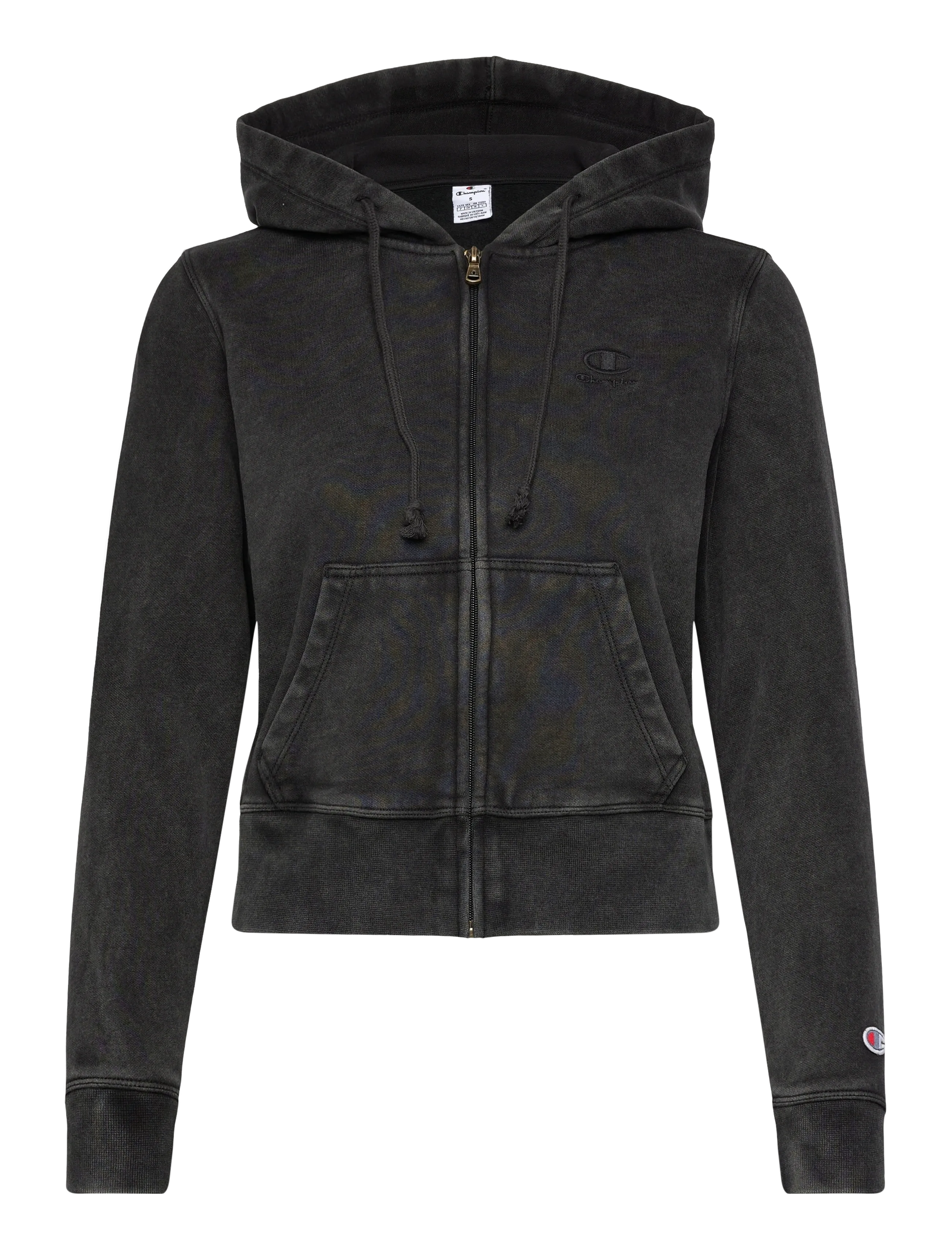 Champion Full Zip Hoodie Sweatshirt - Tøj - BLACK BEAUTY / black